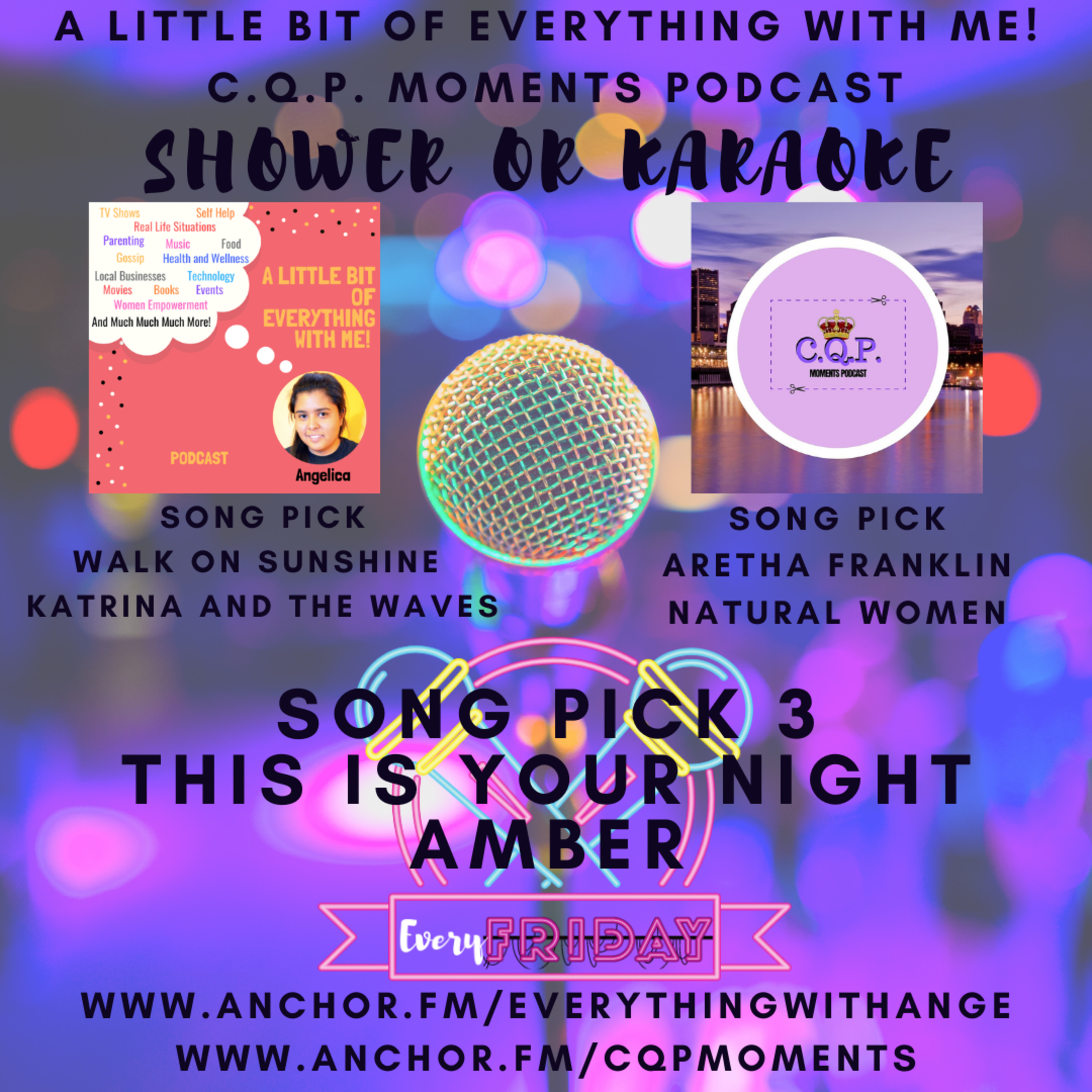 Shower or Karaoke - With Coupon Queen Pin - The Queen of Soul