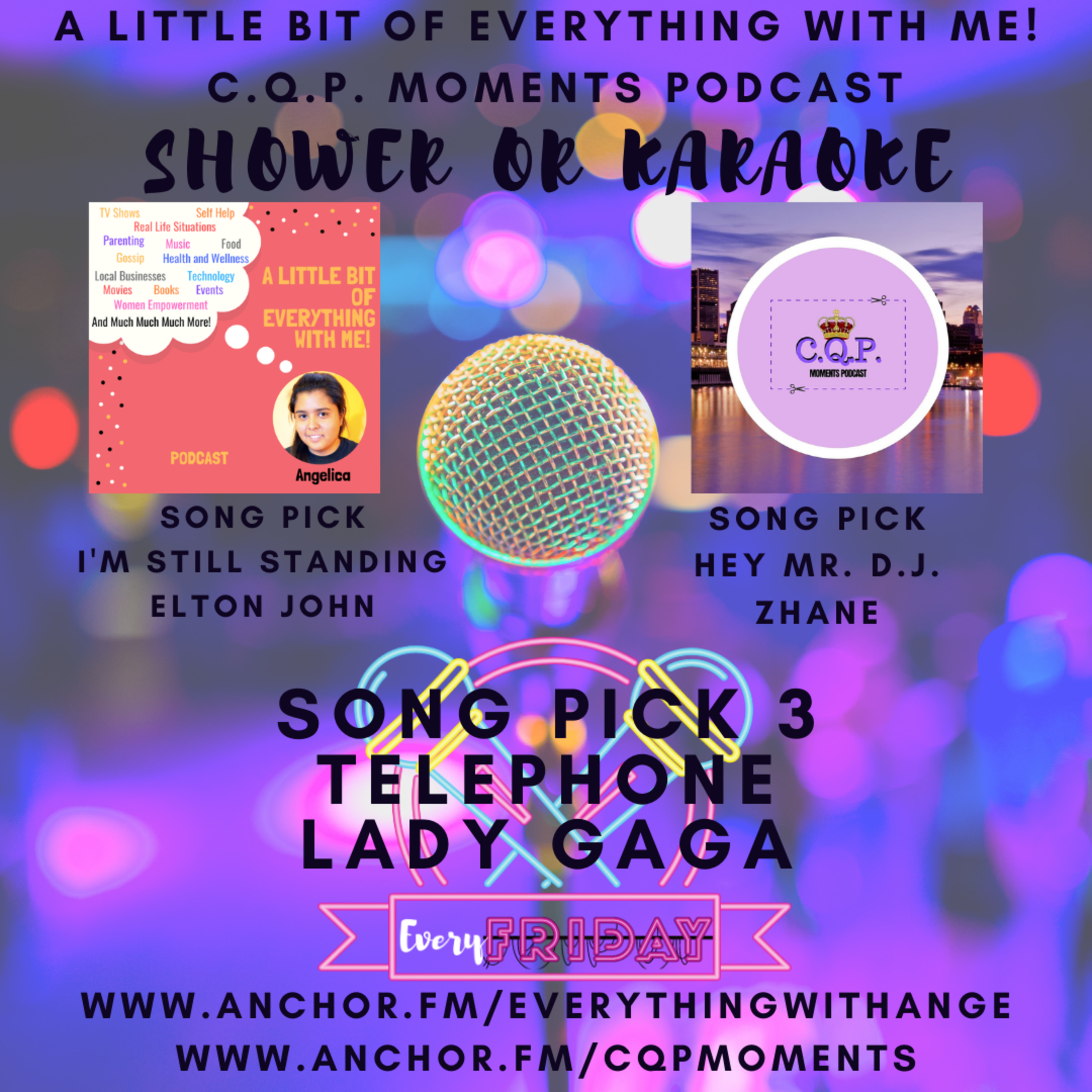 Shower or Karaoke - With Coupon Queen Pin - I'm Still Standing