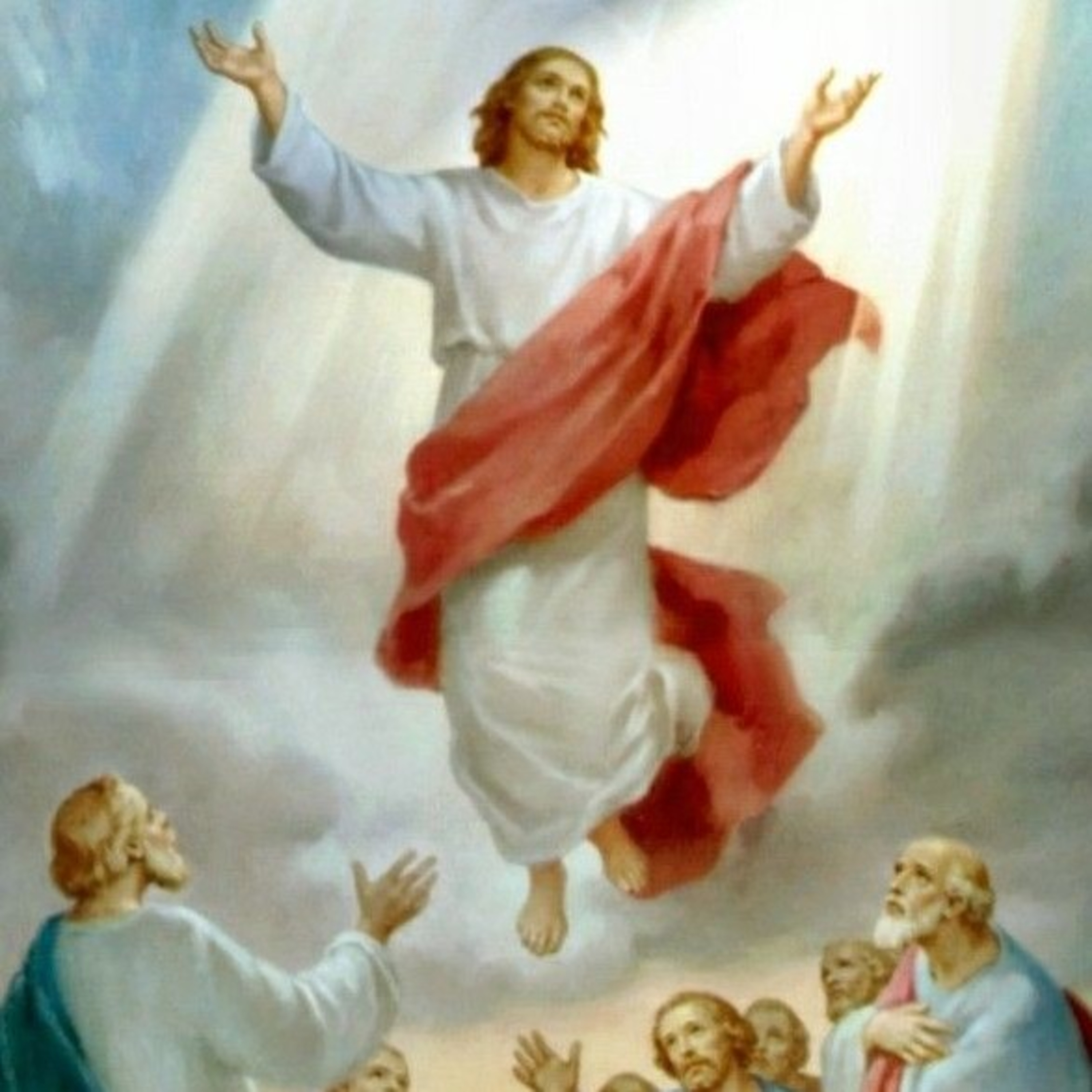 Jesus goes to heaven and sends his Spirit - source of light and love episode artwork