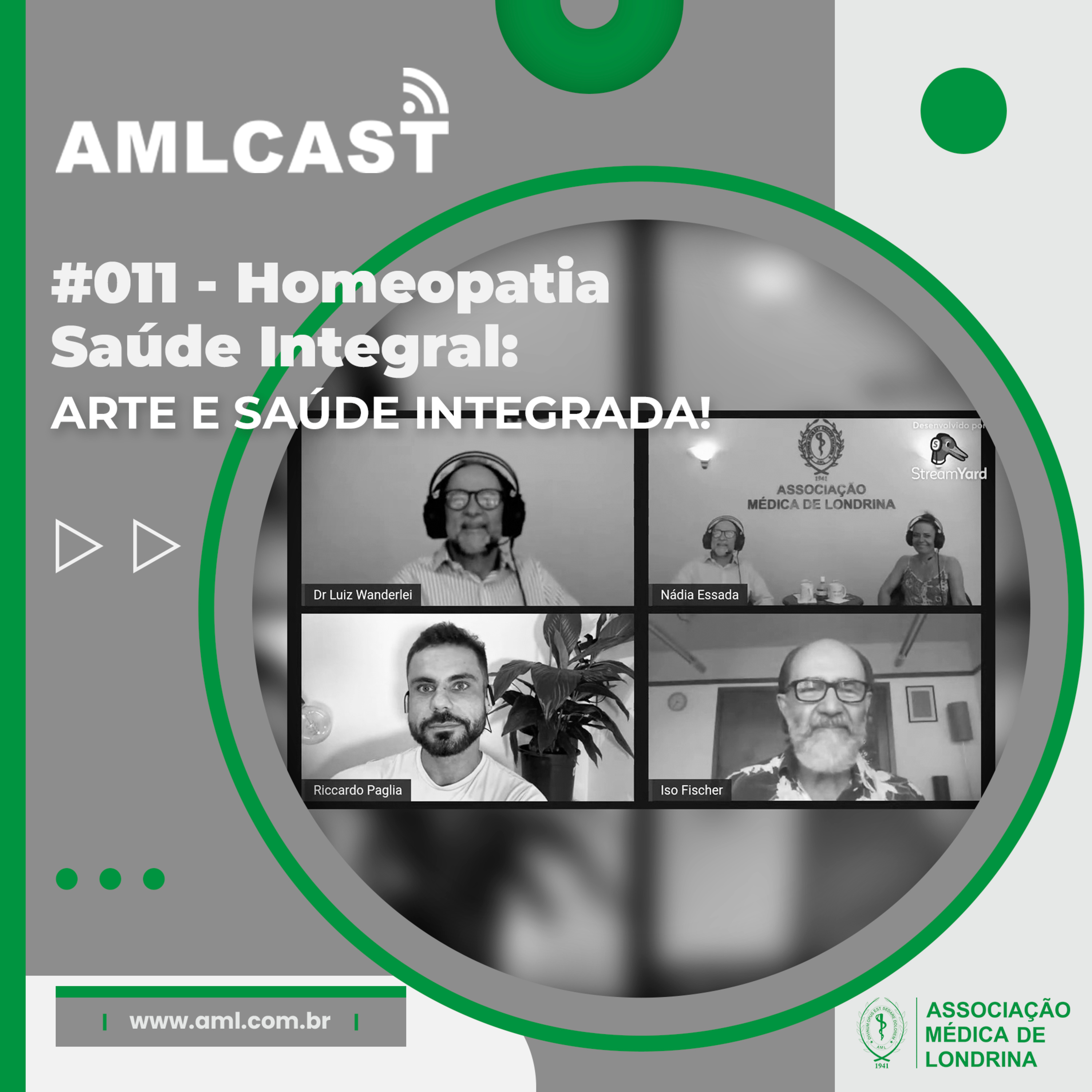 #011 – Homeopatia Saúde Integral: ARTE E SAÚDE INTEGRADA episode artwork