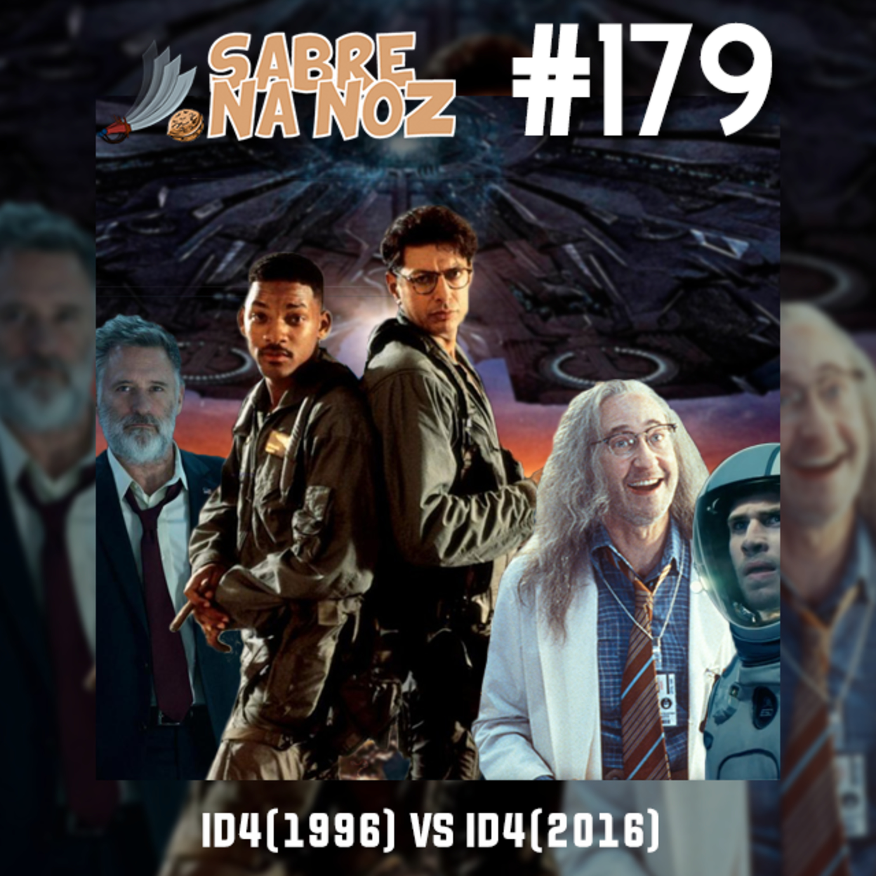 SNN #179 - Independence Day (1996) x Independence Day: O Ressurgimento (2016) episode artwork