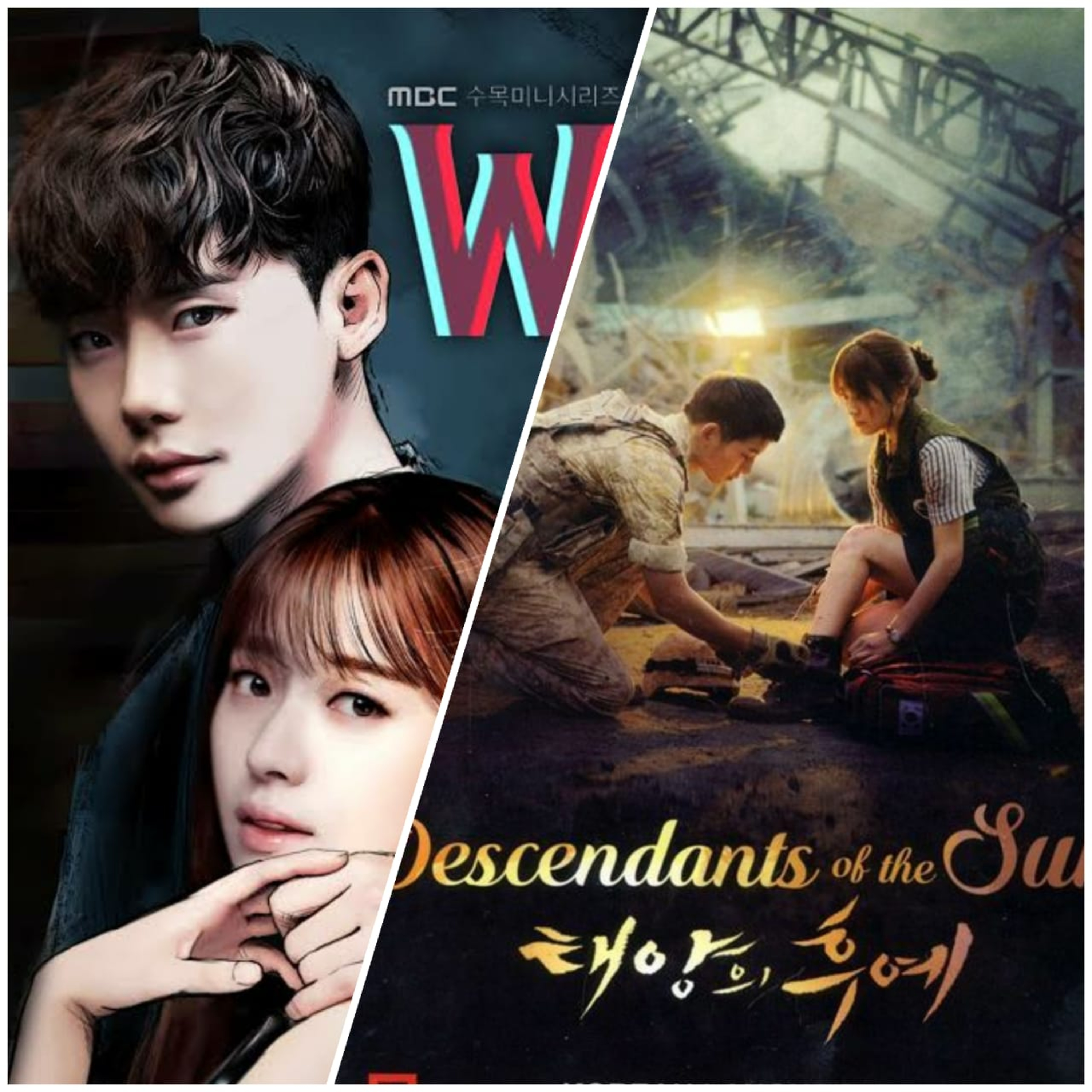 Descendants of the Sun & W - Two Worlds #9 episode artwork