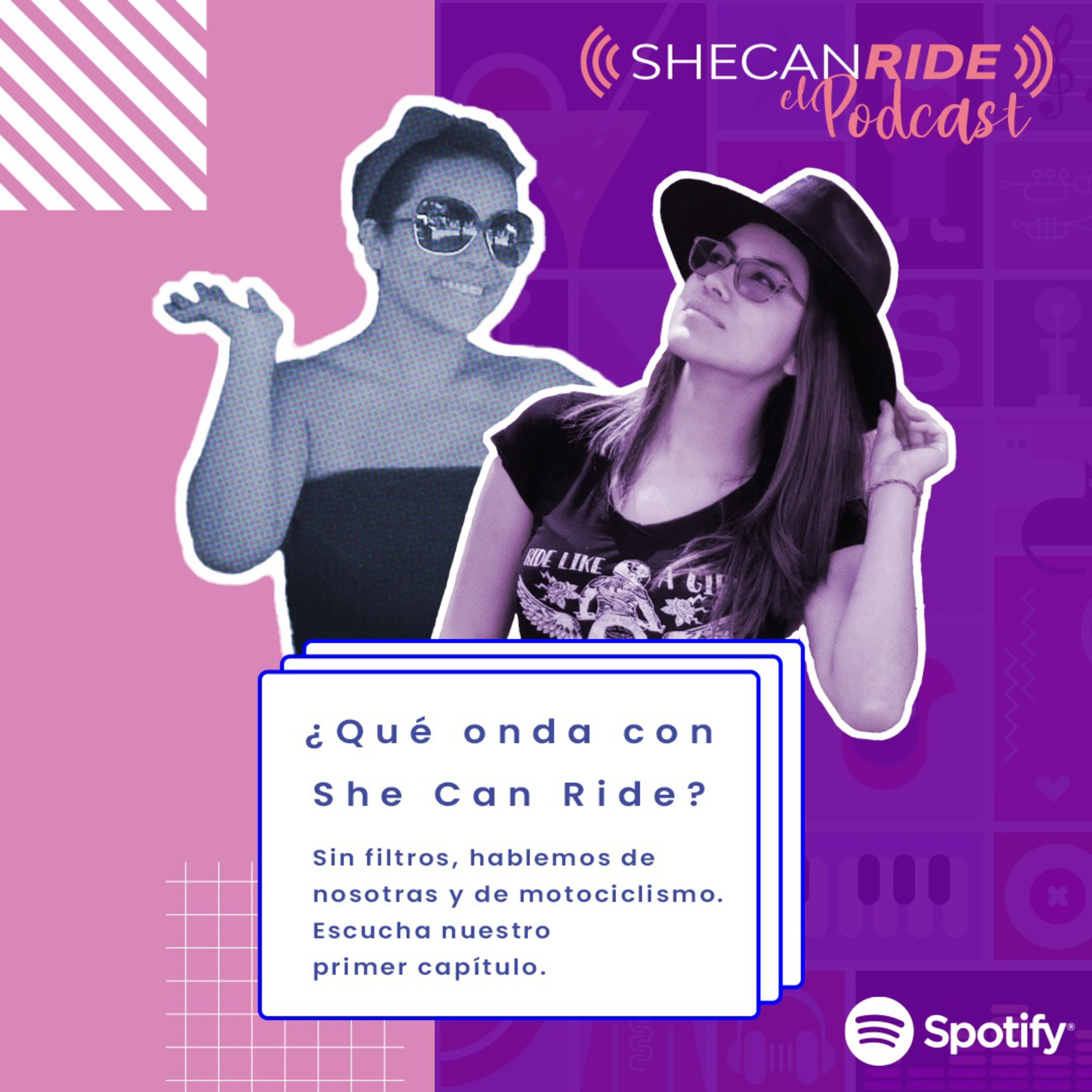 She can ride El Podcast