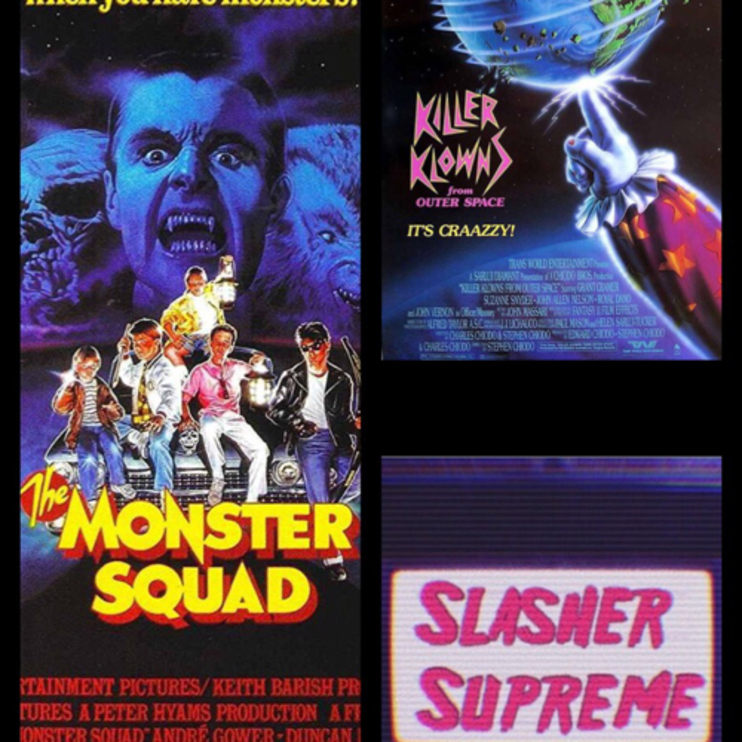 Killer Klowns from Outer Space/ The Monster Squad  episode artwork