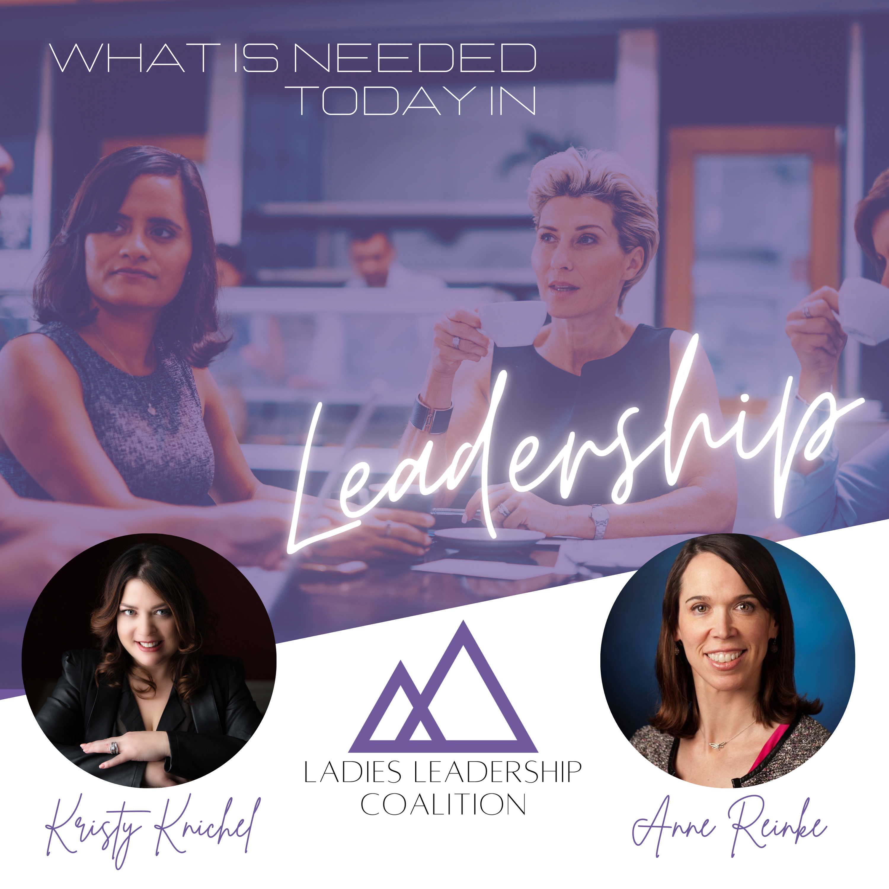 What is needed today in leadership featuring Anne Reinke of the TIA episode artwork