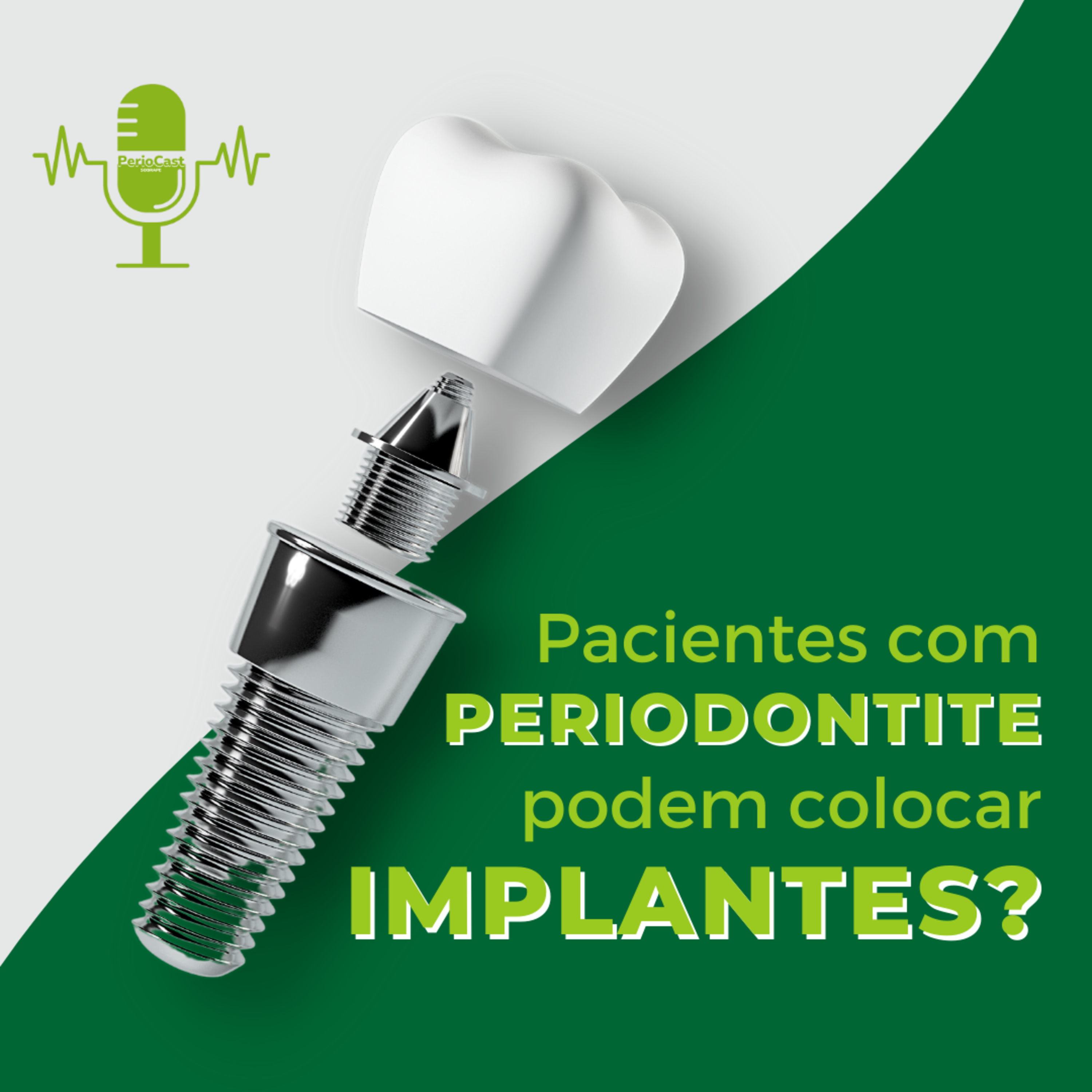 Pacientes com periodontite podem colocar implantes?