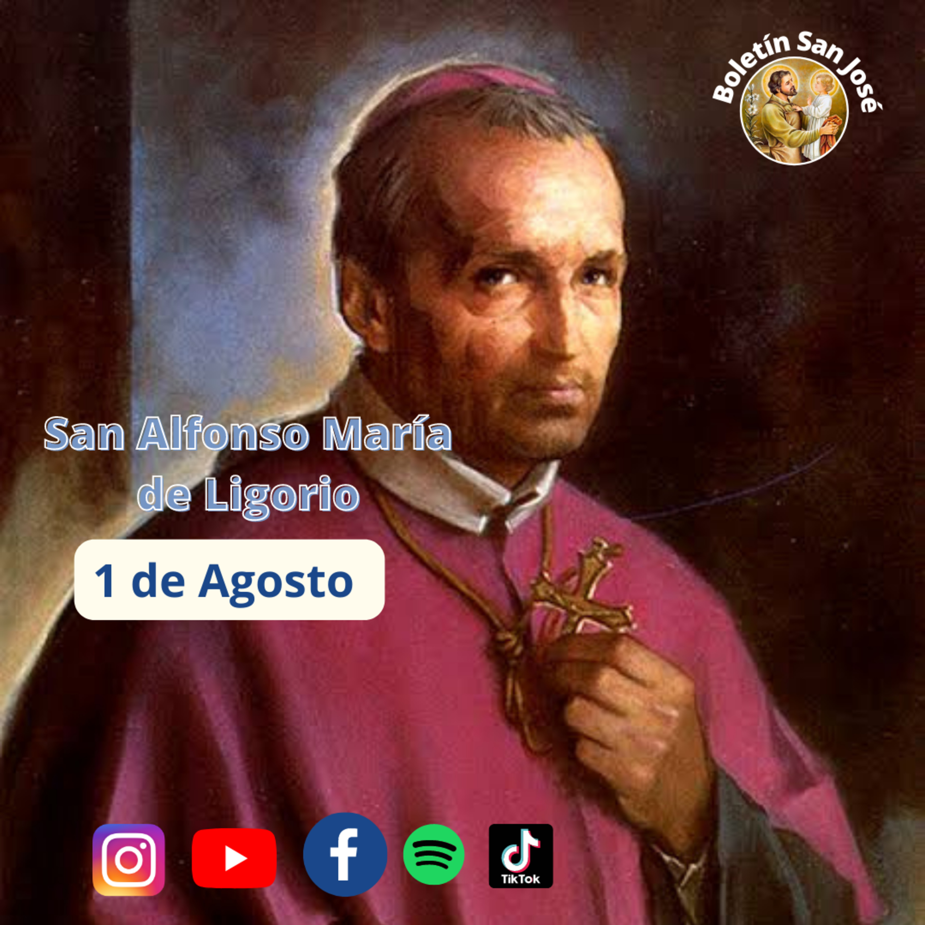 San Alfonso María de Ligorio, 1 de Agosto. episode artwork