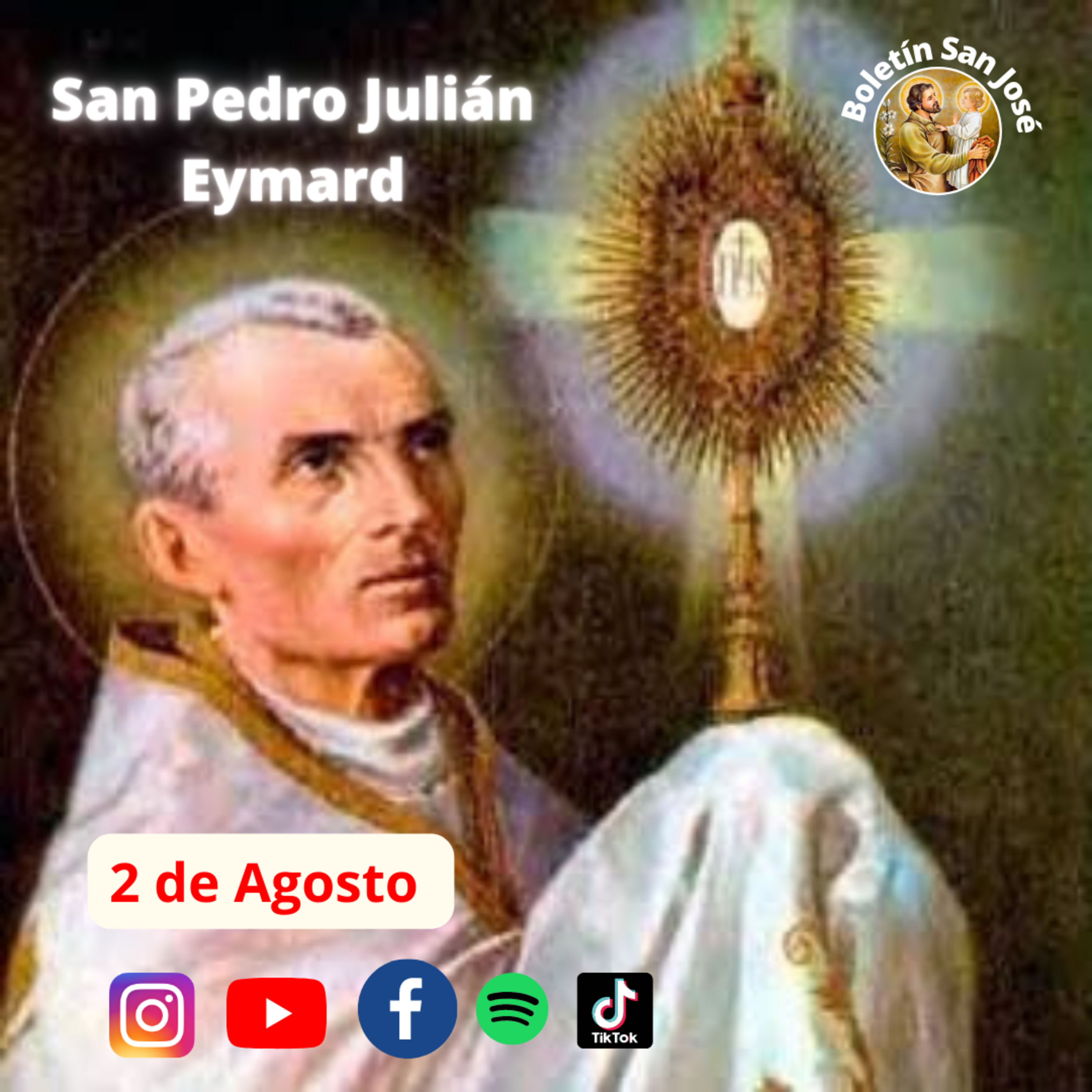 San Pedro Julián Eymard, 2 de agosto  episode artwork