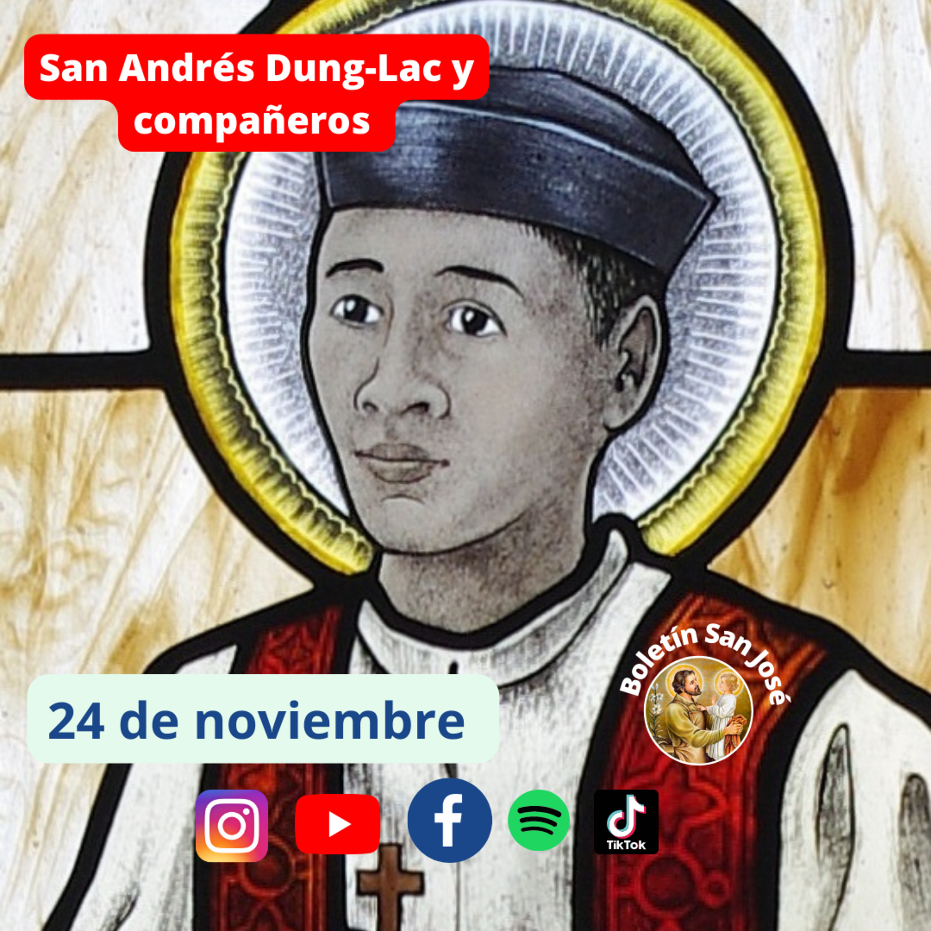 San Ándres Dung-Lac y compañeros, 24 de noviembre. episode artwork