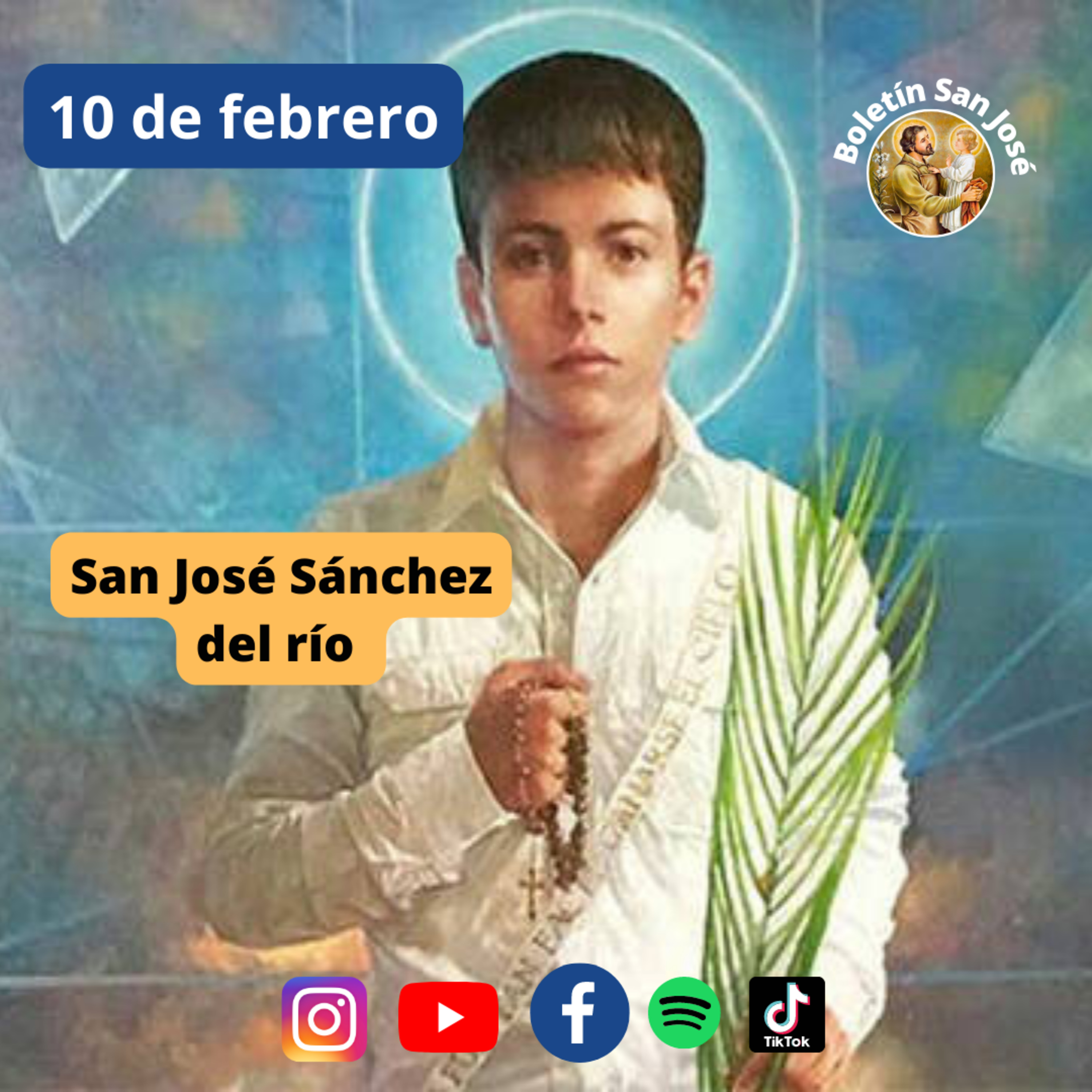 San José Sánchez del Río, 10 de febrero. episode artwork