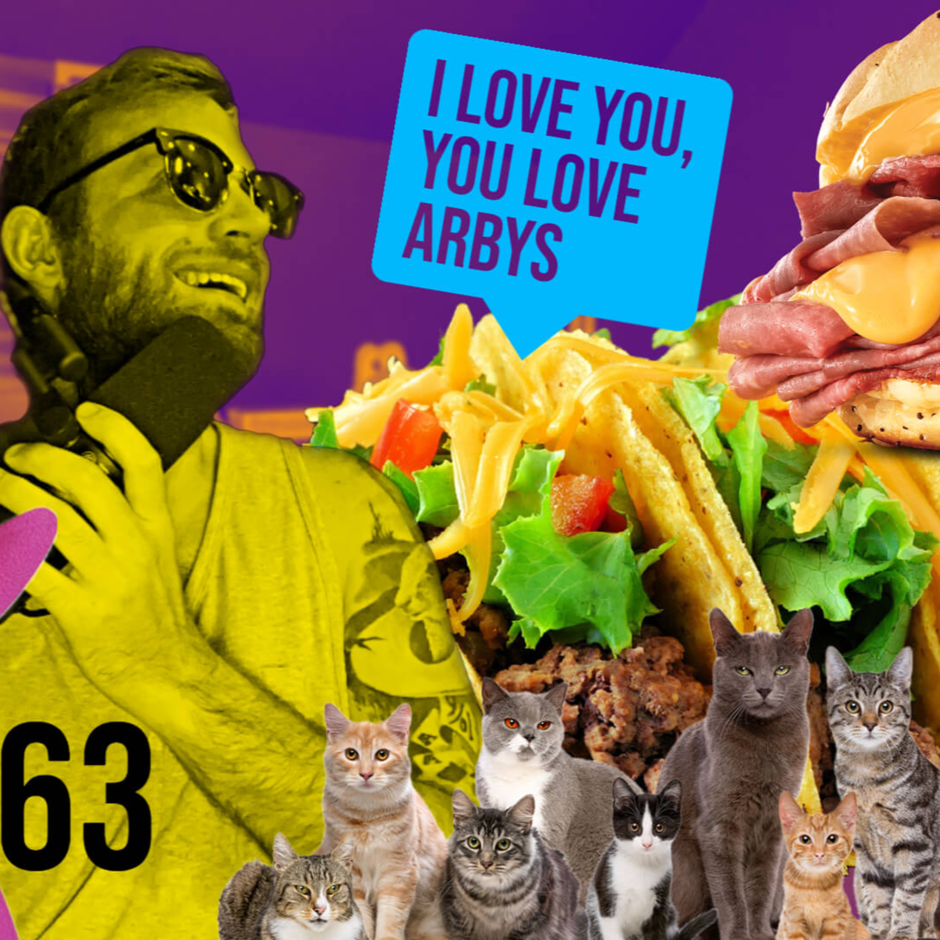 I Love You You Love Arby's - A Barney Documentary on Peacock - What Are We Doing Podcast episode artwork