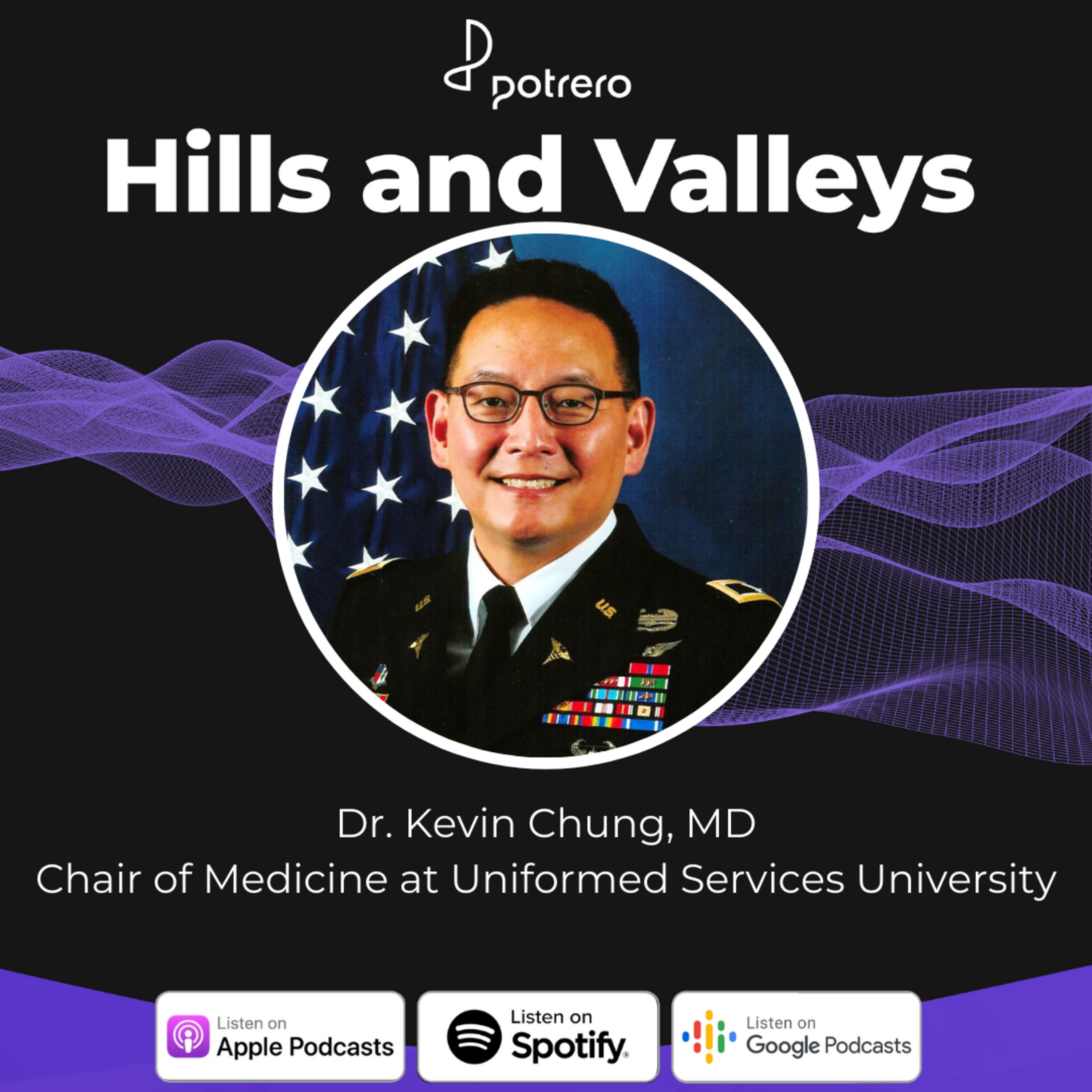 Ep25: COVID-19 Updates with Dr. Kevin Chung, Chief of Medicine at the United States Military episode artwork