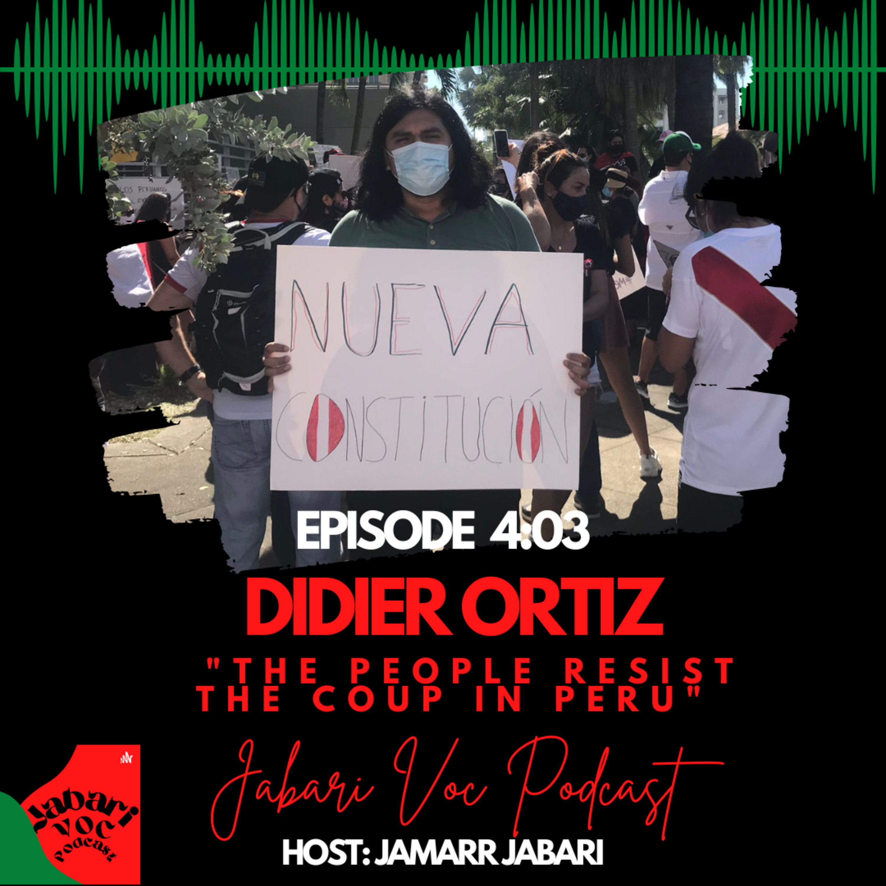 "The People resist the coup in Peru" with Didier Ortiz episode 4:03  episode artwork