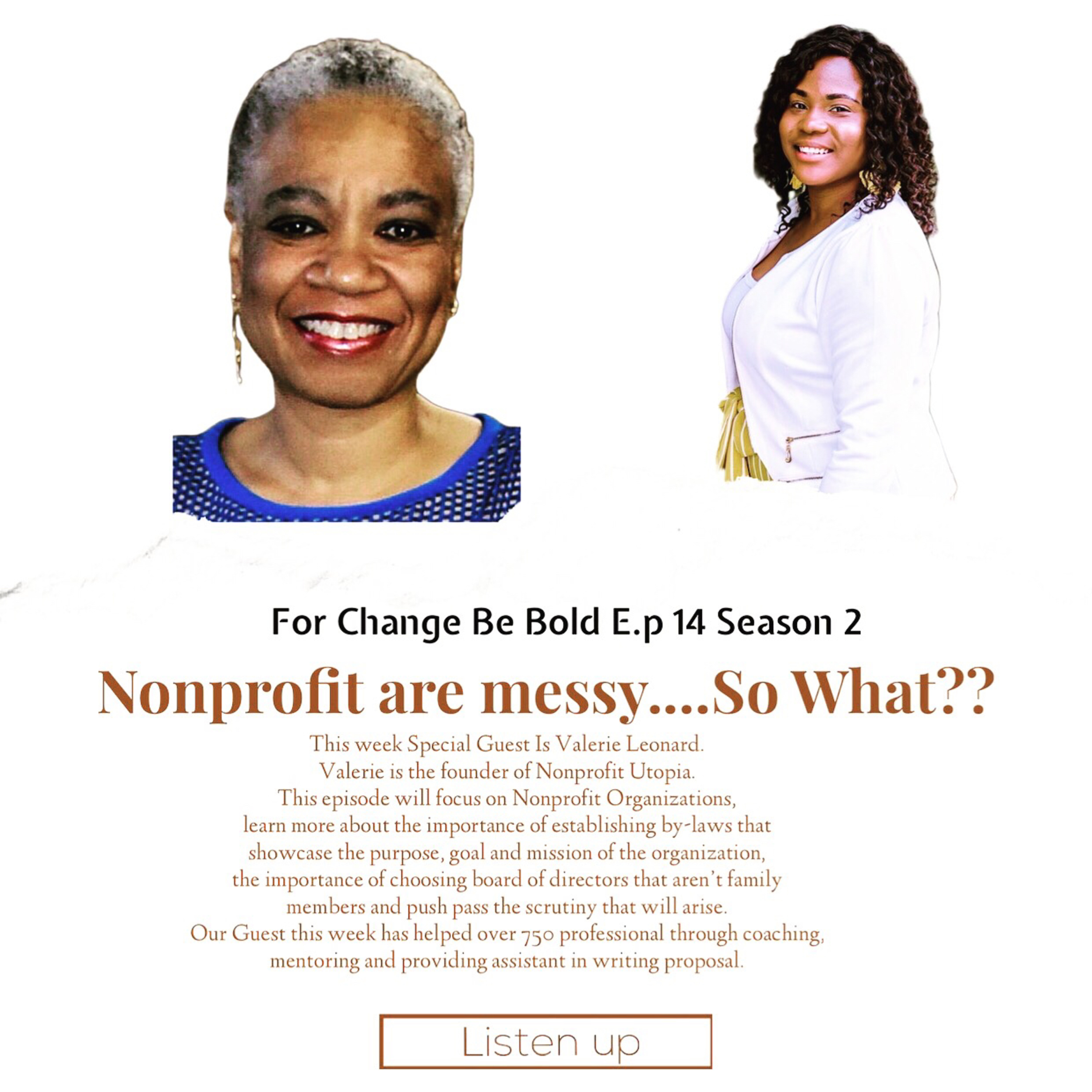 For Change Be Bold Podcast