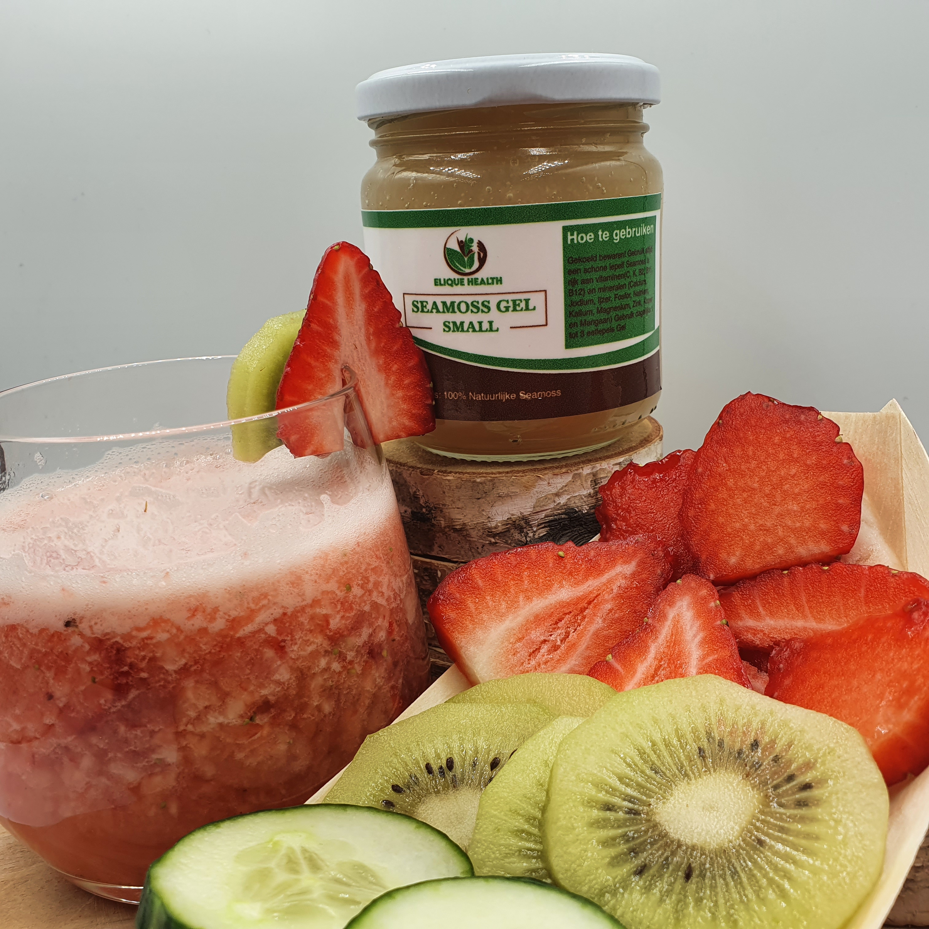 Sea Moss Irish Moss Detox Water met Komkommer, Aardbei en Kiwi episode artwork