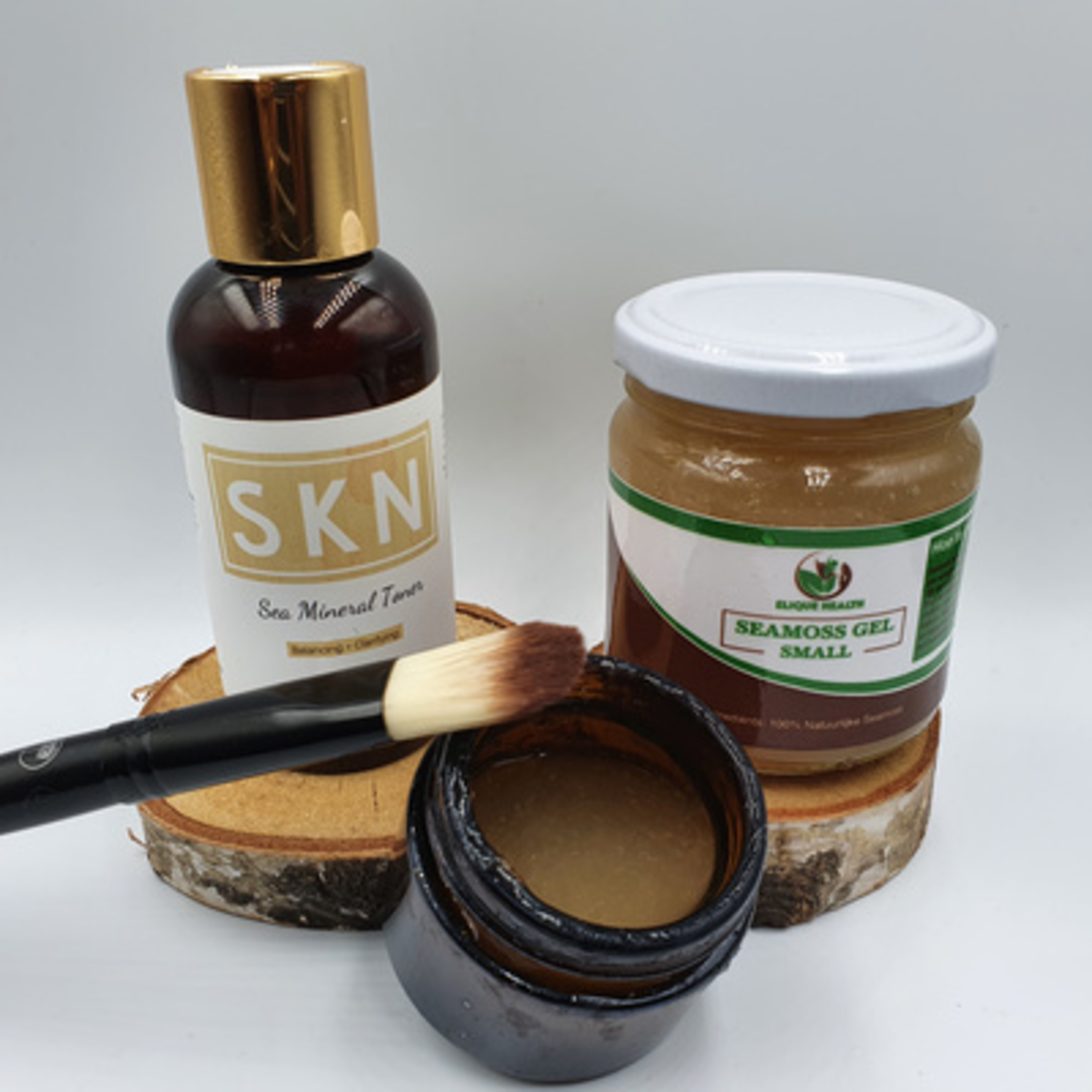 Seamoss Toner Mix Masker met Sea Moss Gel en SKN Brand Sea Mineral Toner FaceTime WashTime MaskTime  episode artwork