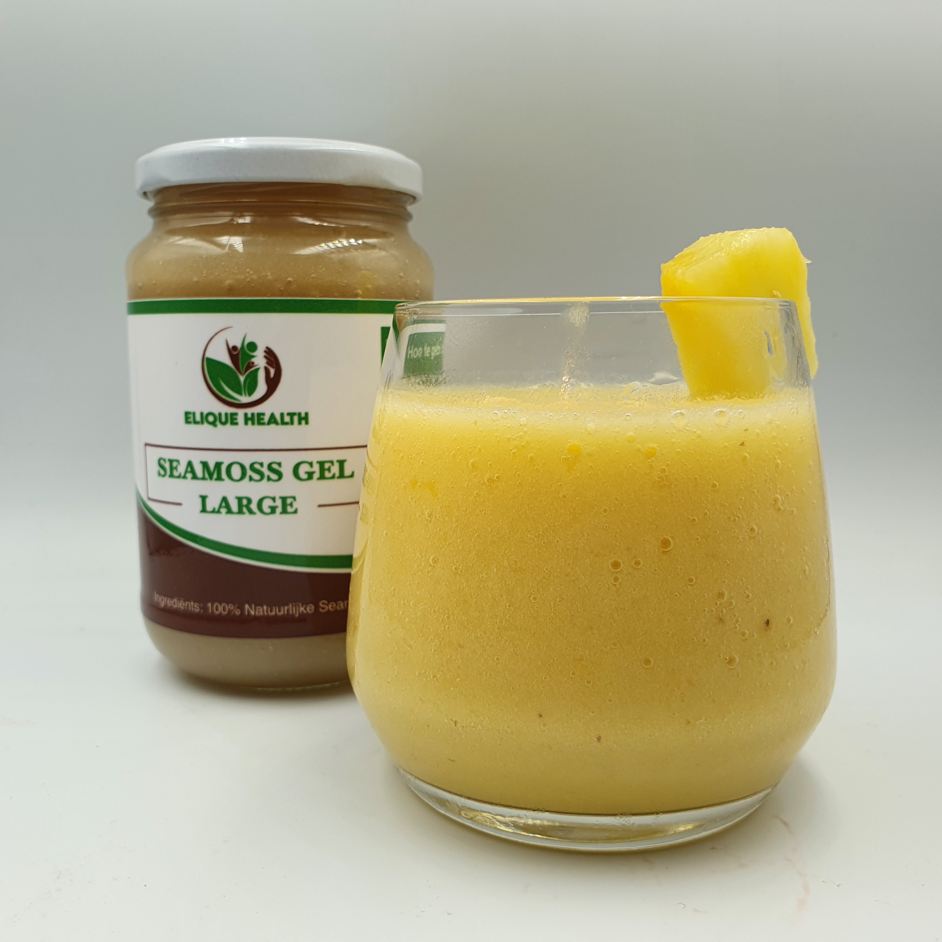 How to make a Sea Moss Smoothie, full recipe met SeaMoss, ananas, mango en banaan. episode artwork