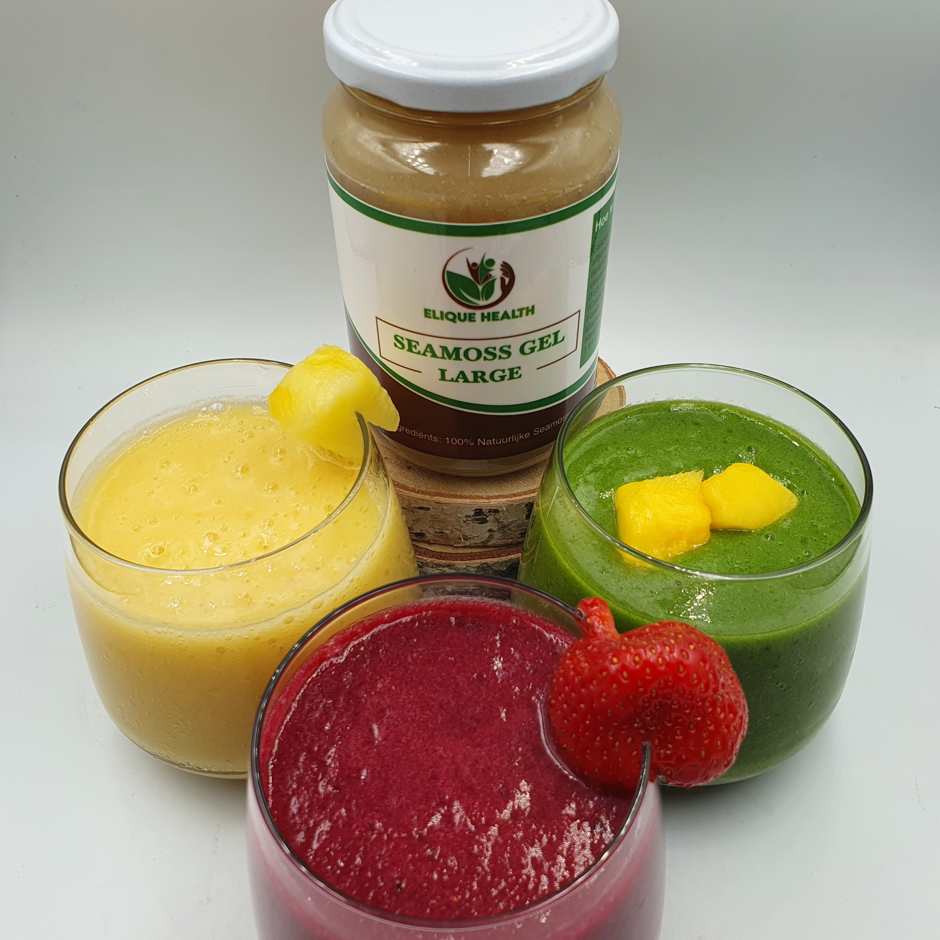 Super Double Sea Moss Smoothie | How to make a SEAMOSS smoothie full recipe met Seamoss, spinazie, ananas, mango en banaan episode artwork