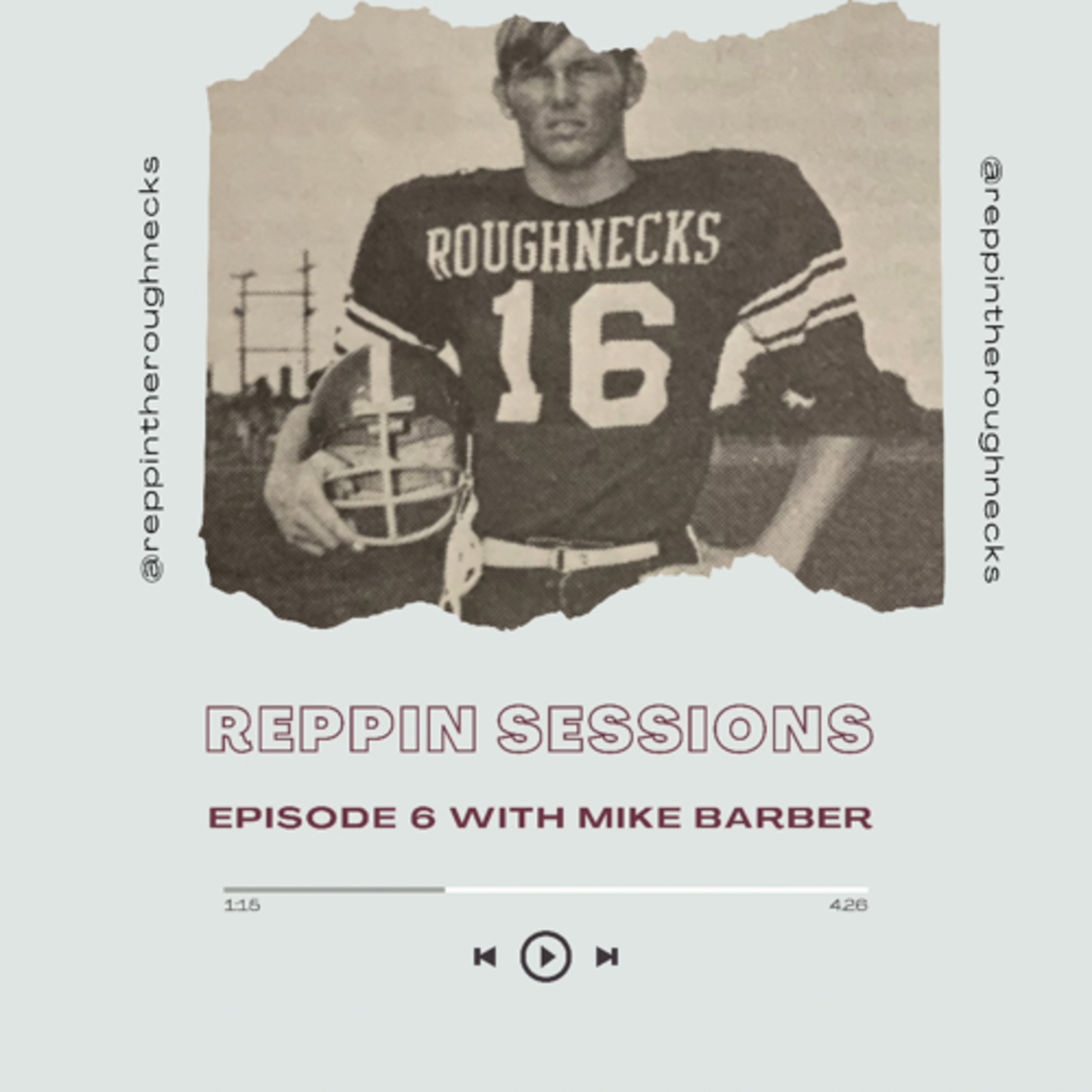 Reppin Sessions Podcast Episode 6 with Mike Barber  episode artwork