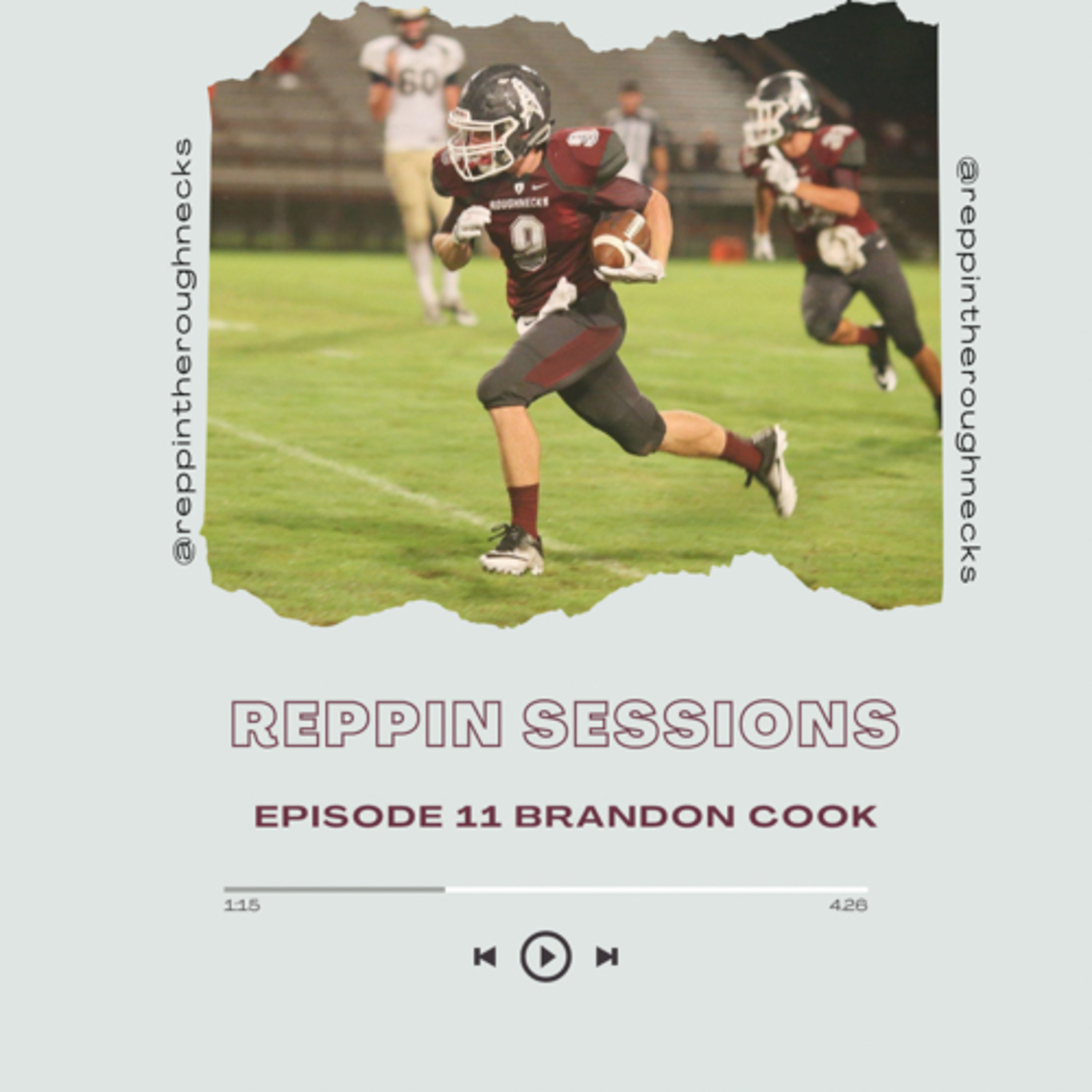 Reppin Sessions Podcast Episode 11 with Brandon Cook episode artwork