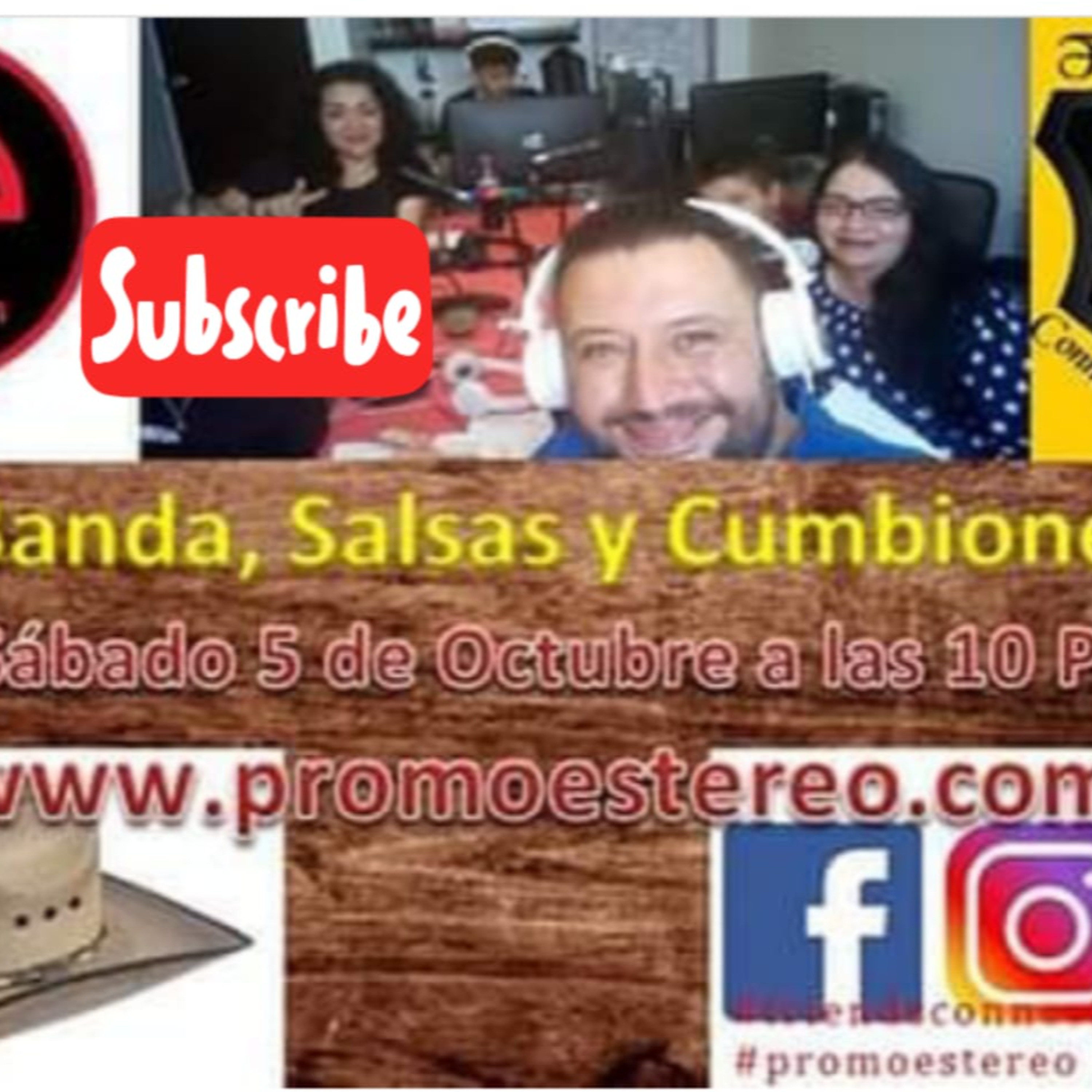 "BANDAS, SALSAS Y CUMBIONES" (CÓDIGO: FCD RADIO 10) episode artwork