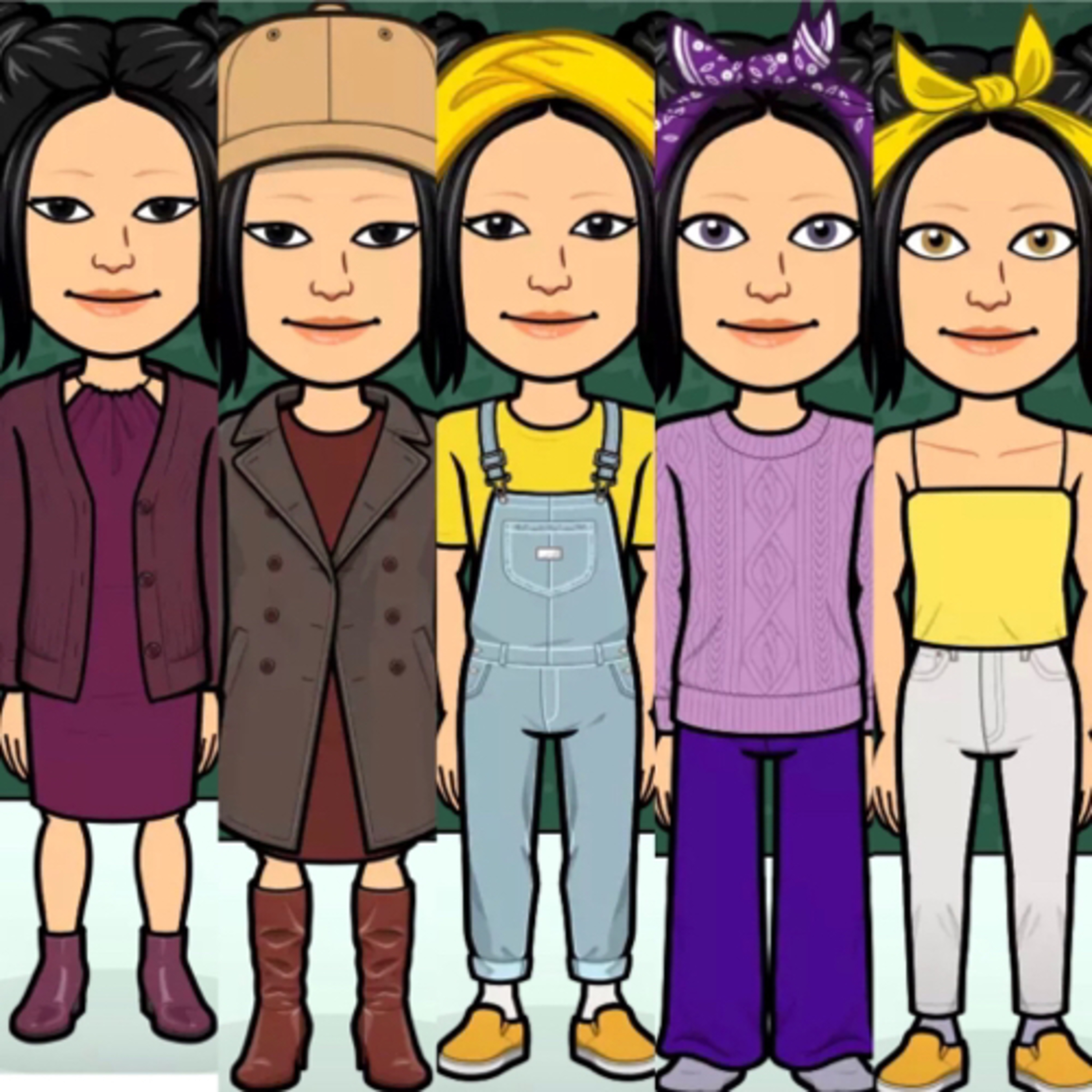 cover of episode 1 colour bitmoji challenge!