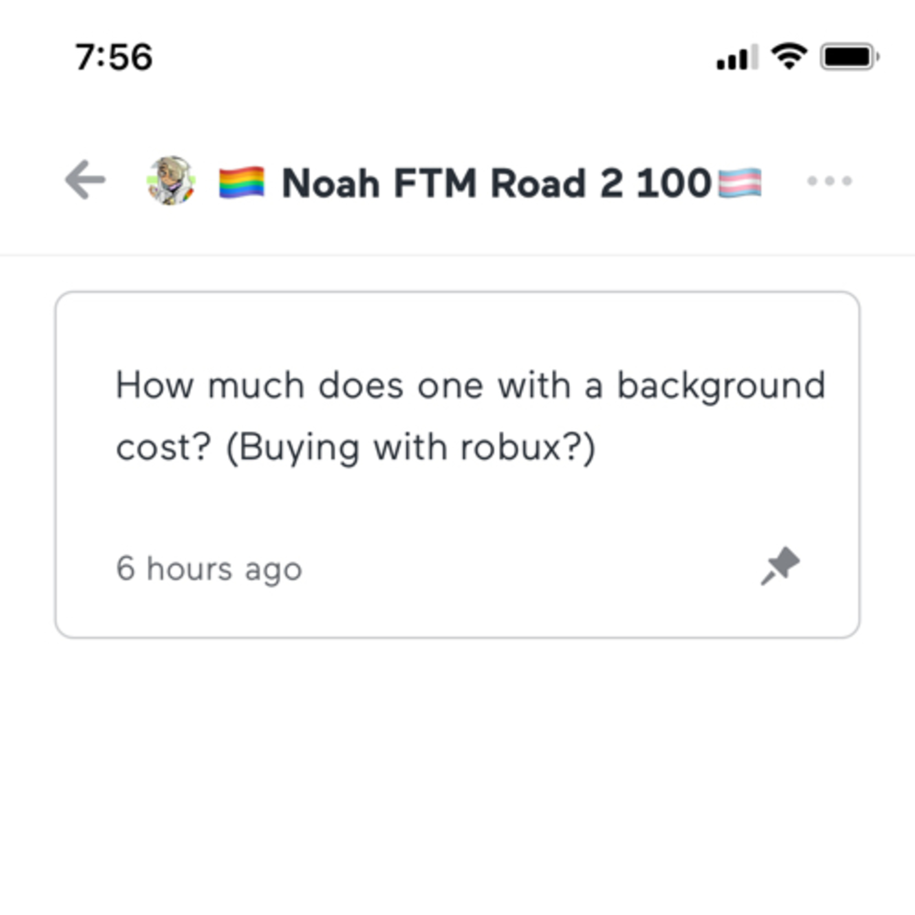 20 robux Noah episode artwork