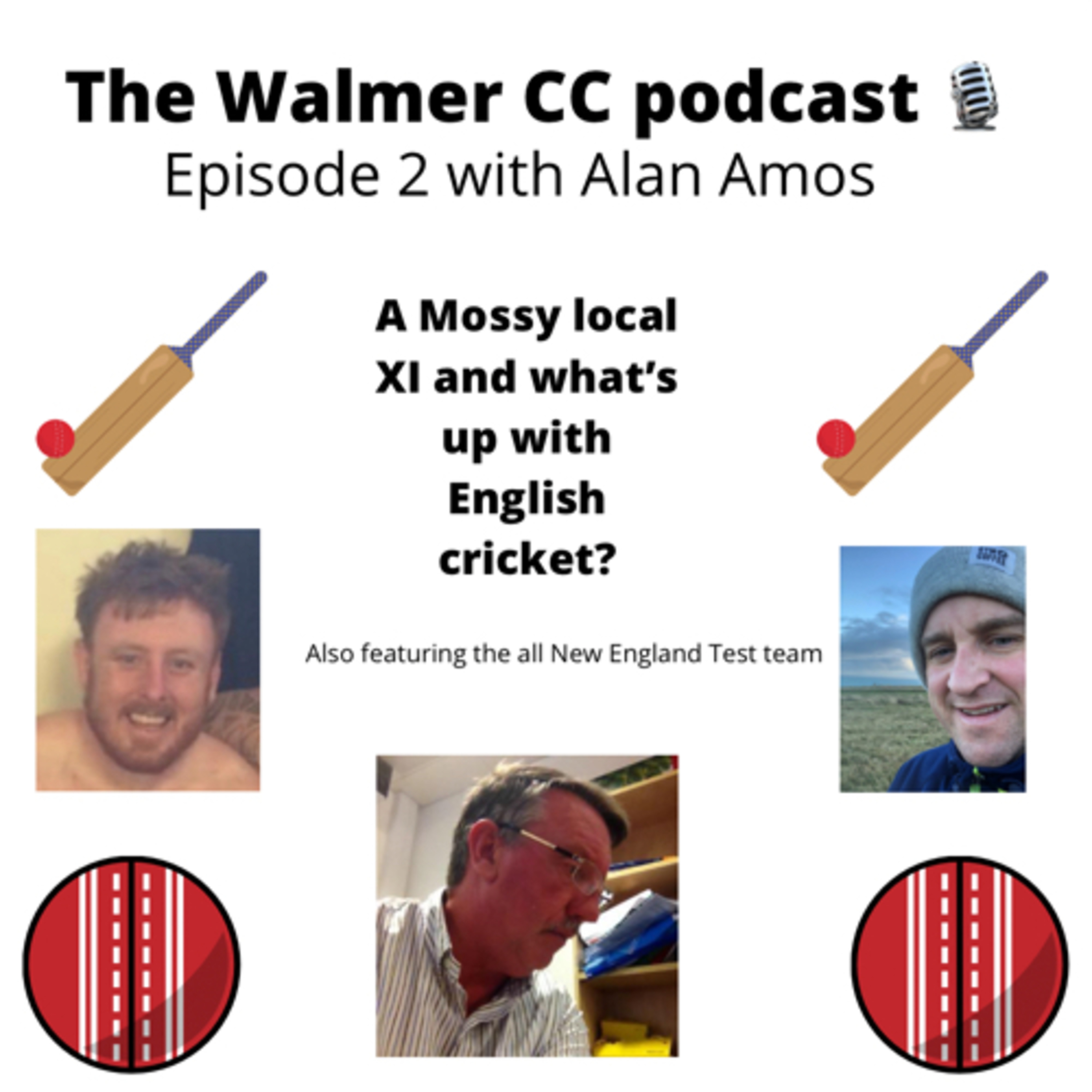 Walmer CC Podcast. Epi 2 Season 2022. A rolling stone gathers no Amos. episode artwork