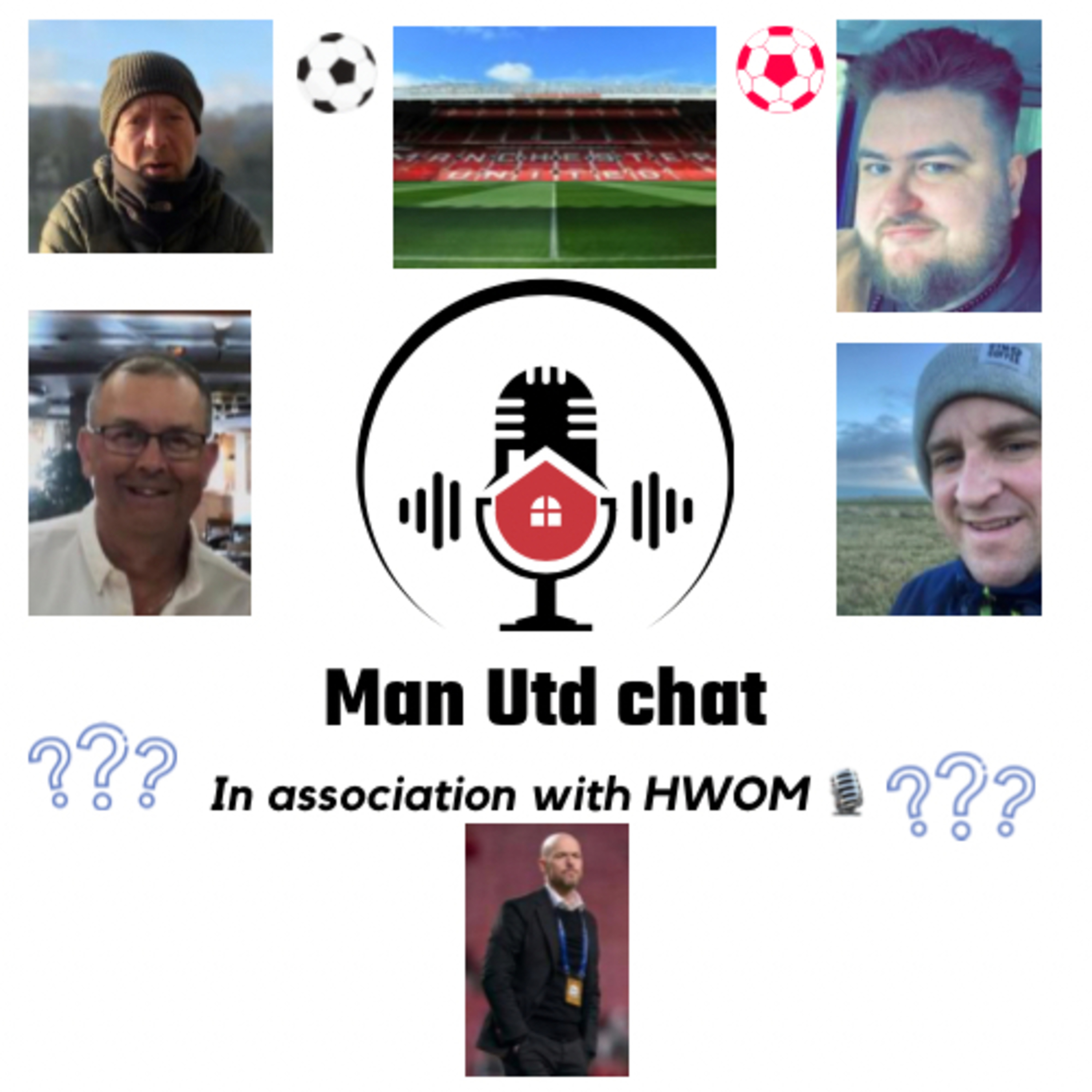 HWOM. Man Utd chat with Ally, Jay and Liam. episode artwork