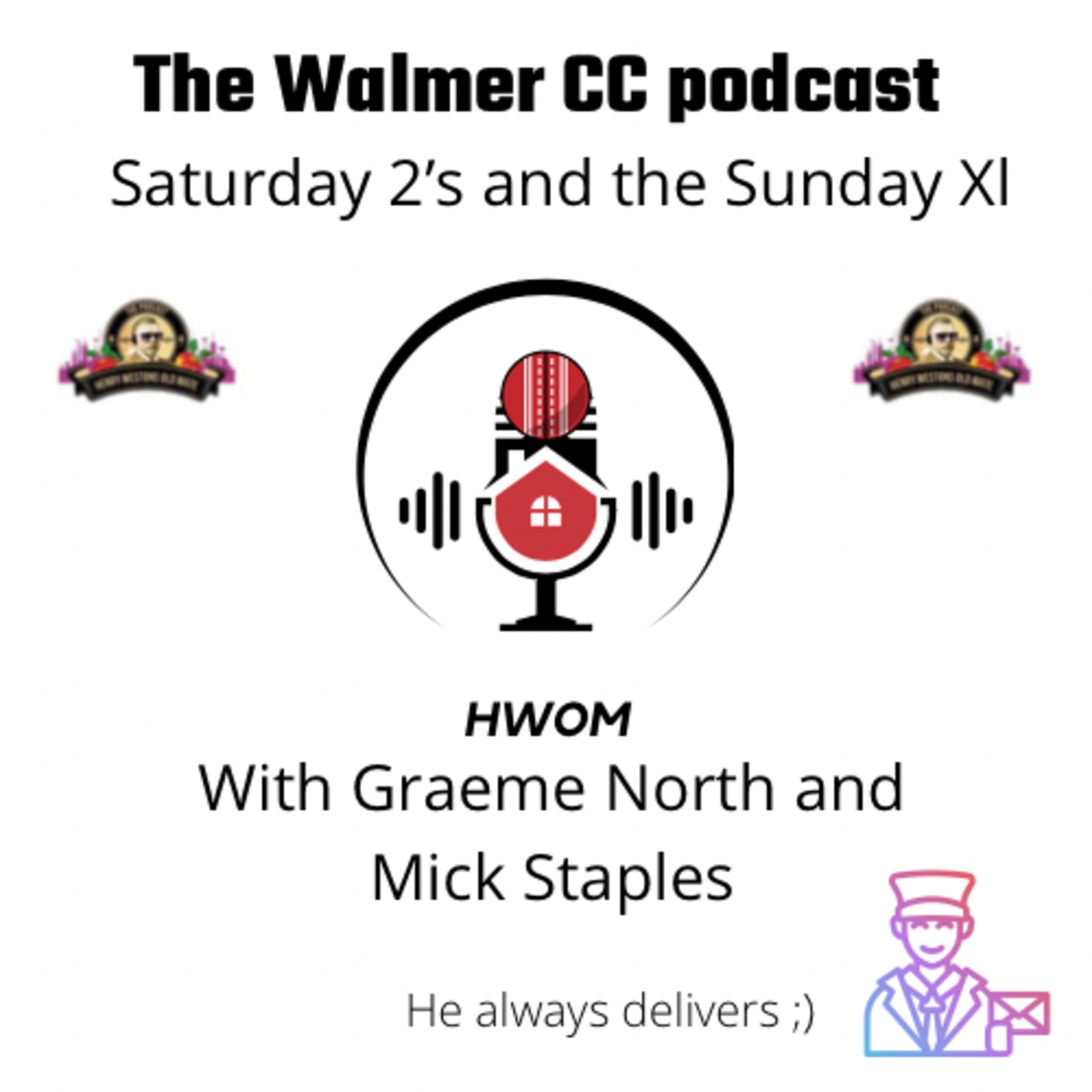 Walmer CC. Second XI talk with Gra North and Mick Staples episode artwork