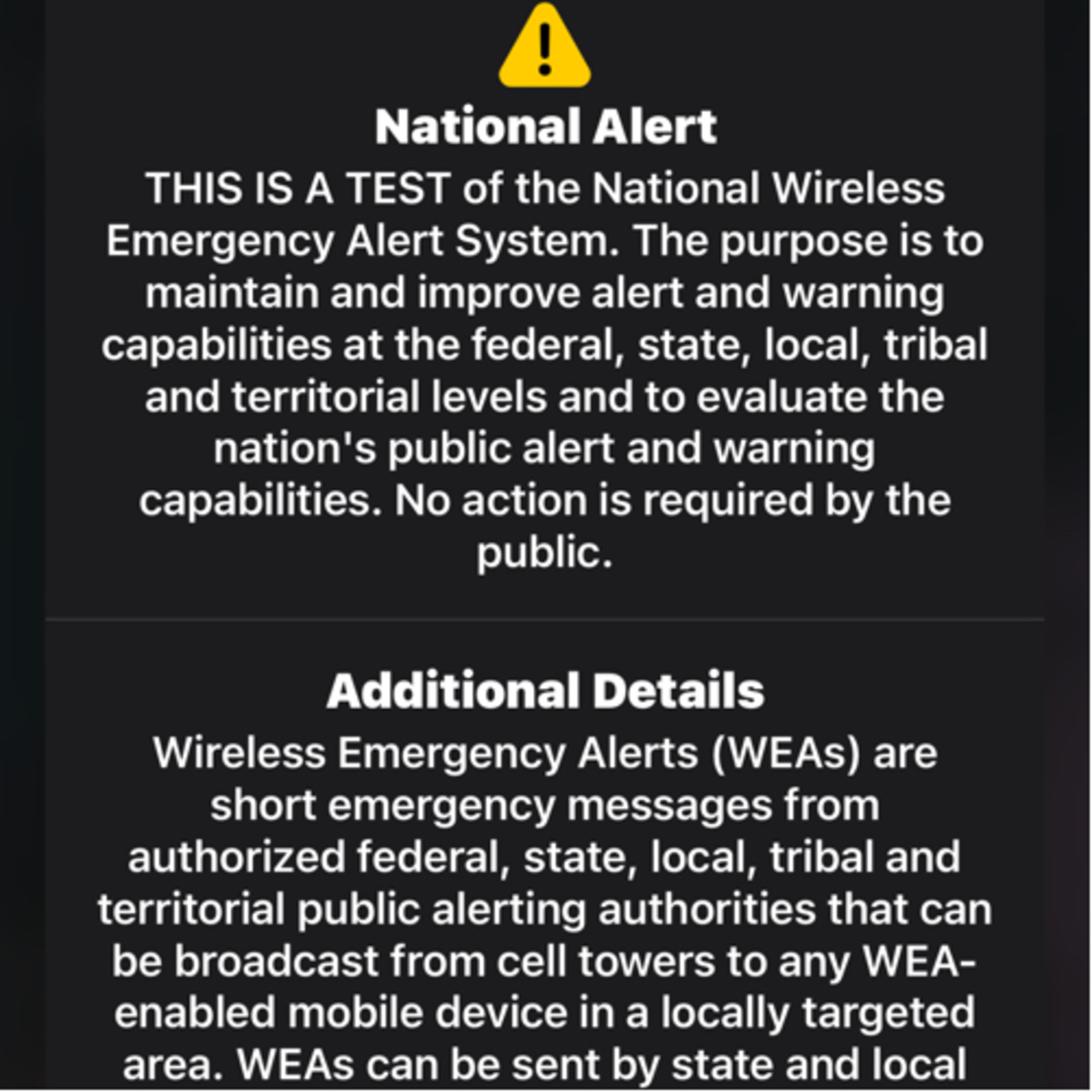 "Get Ready for the Nationwide Alert Test: Your Phone and TV Are Set to Buzz!" episode artwork