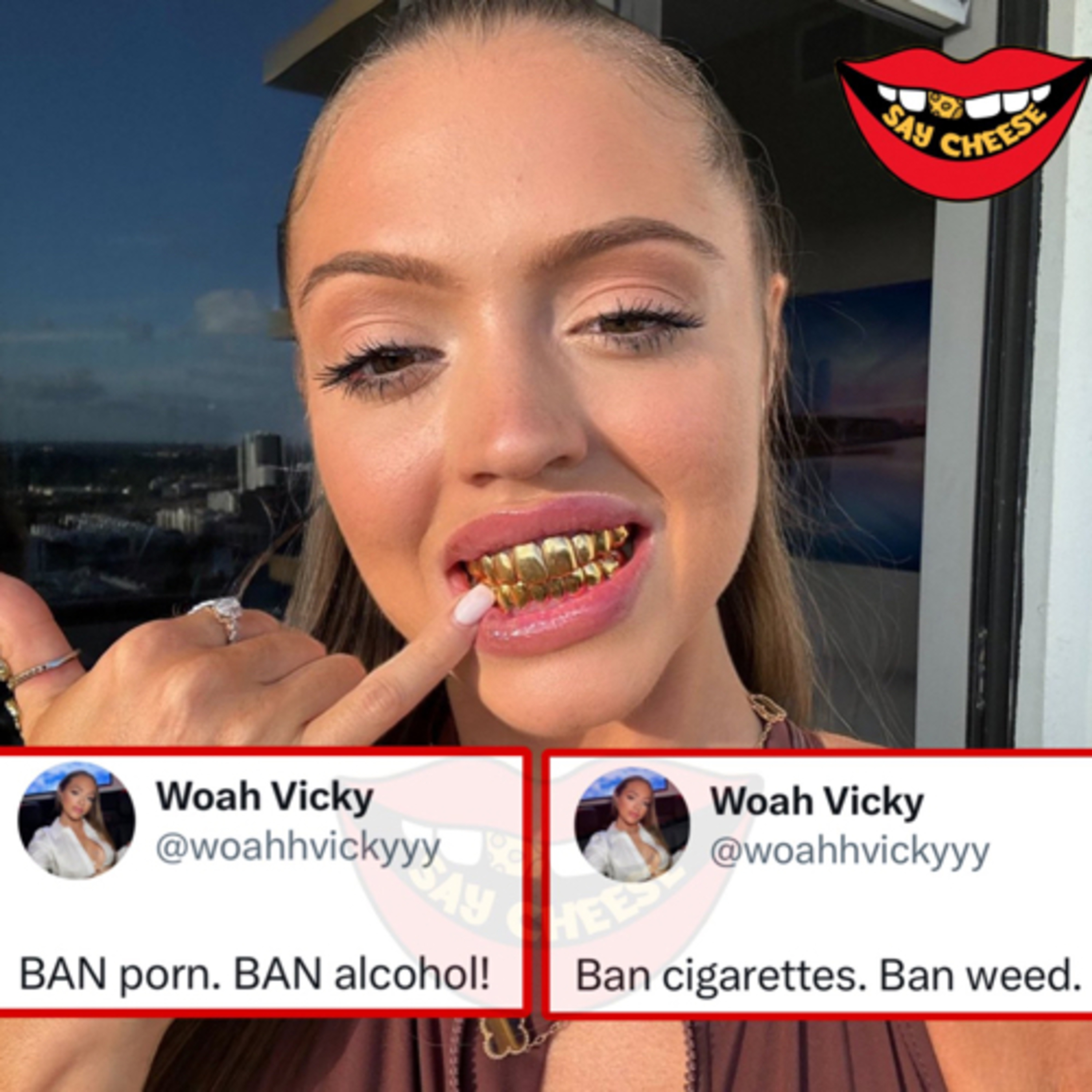 Woah Vicky Hot Takes #woahvicky episode artwork
