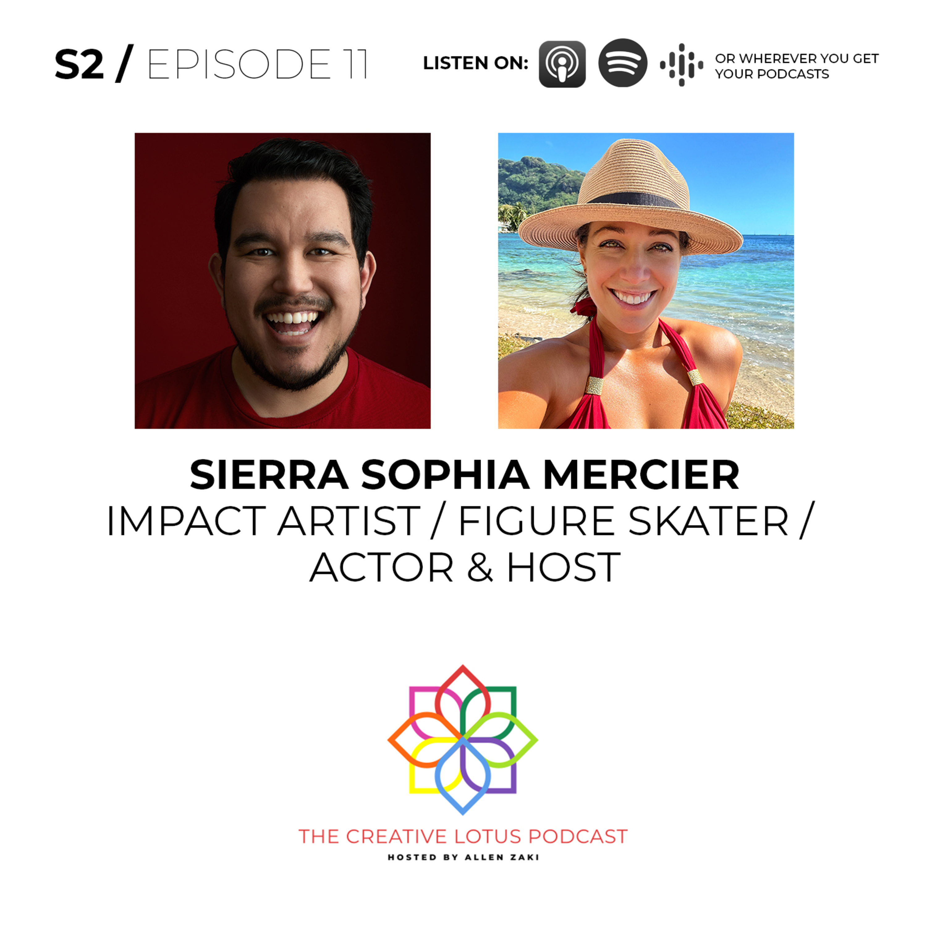 The Creative Lotus Podcast hosted by Allen Zaki