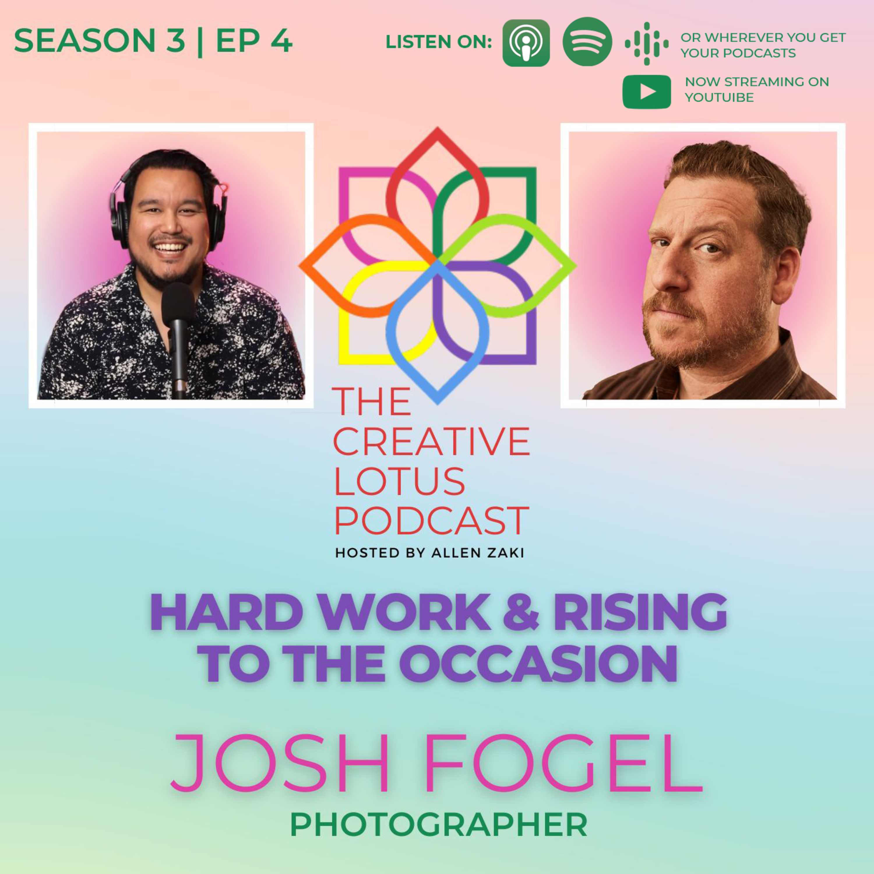 The Creative Lotus Podcast hosted by Allen Zaki