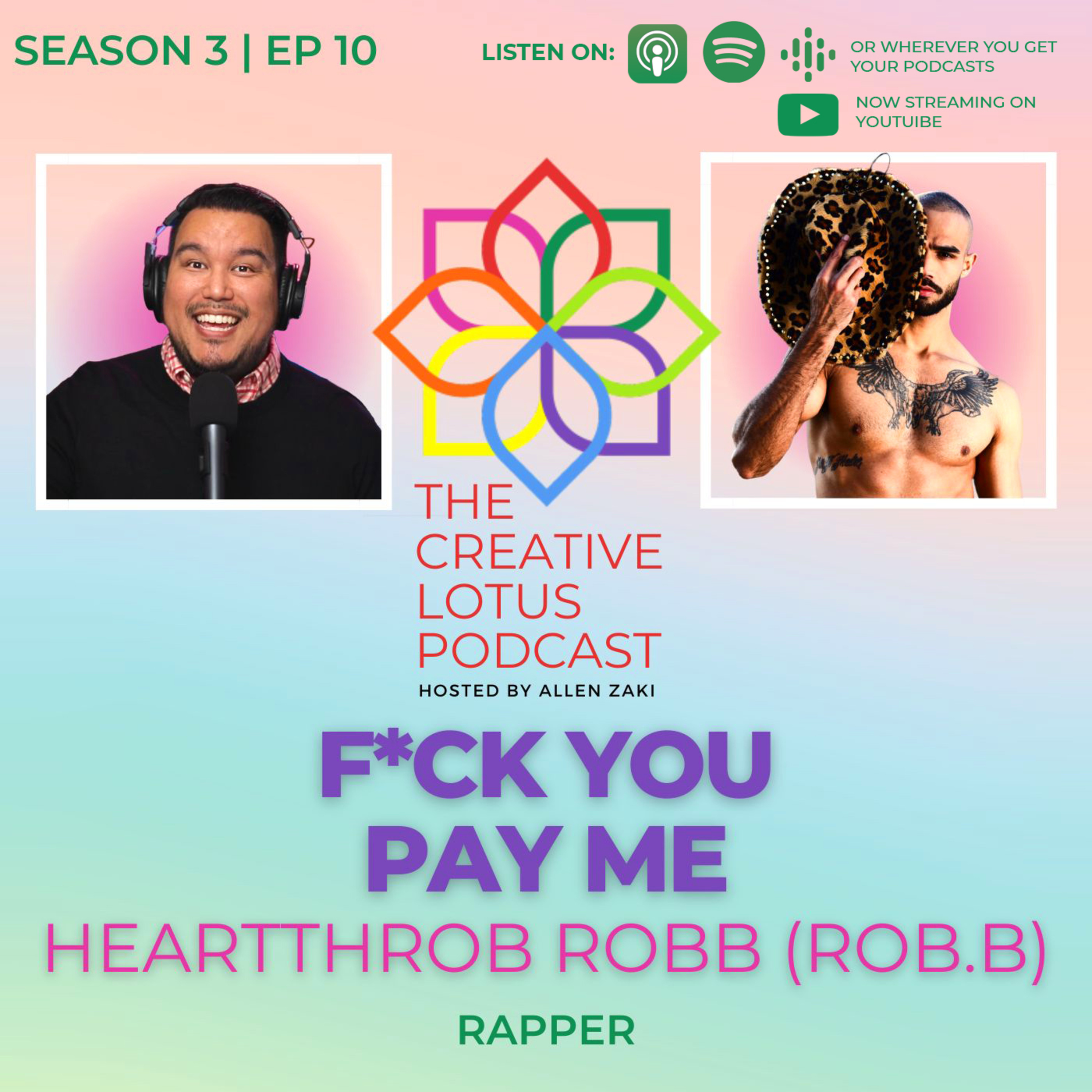 The Creative Lotus Podcast hosted by Allen Zaki