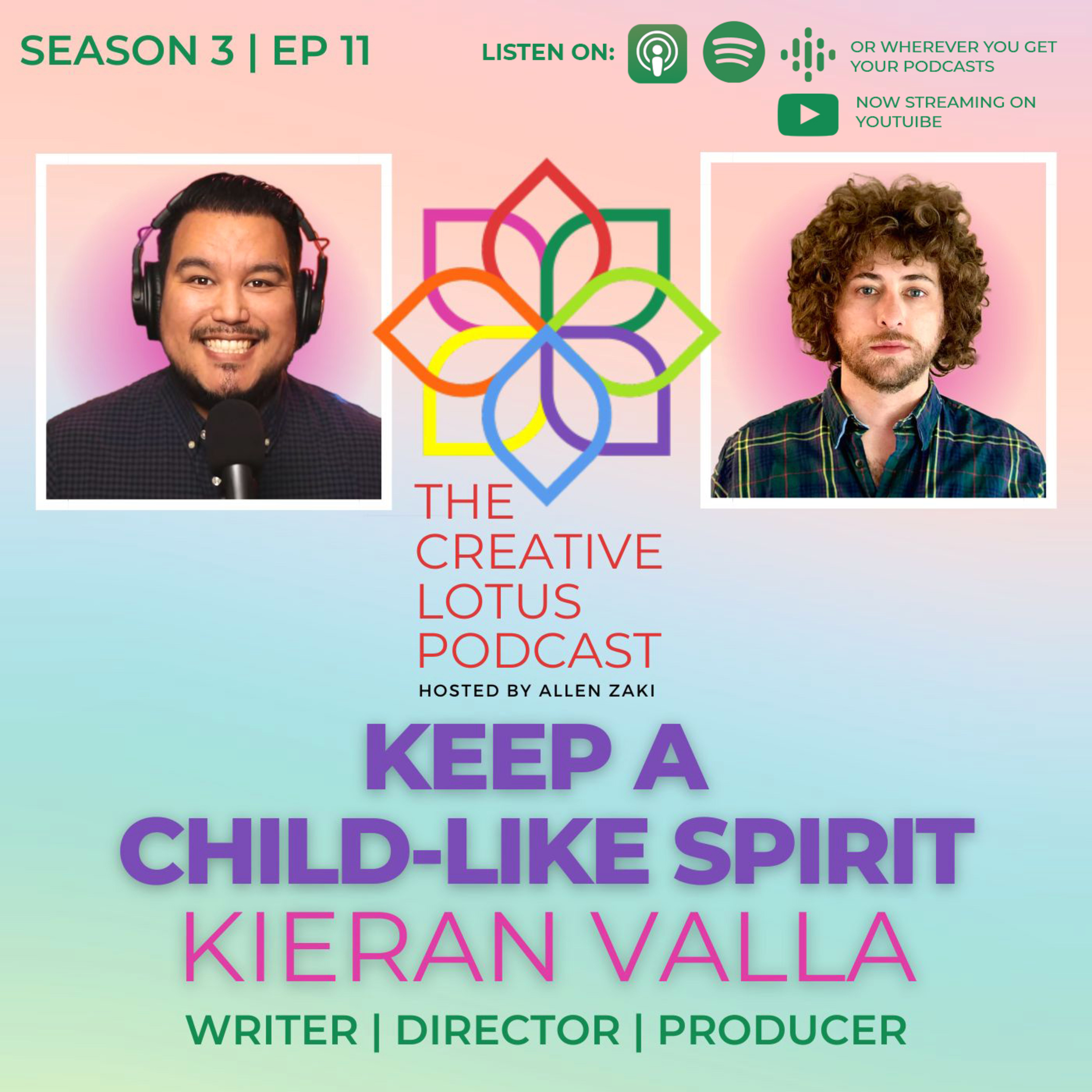 The Creative Lotus Podcast hosted by Allen Zaki