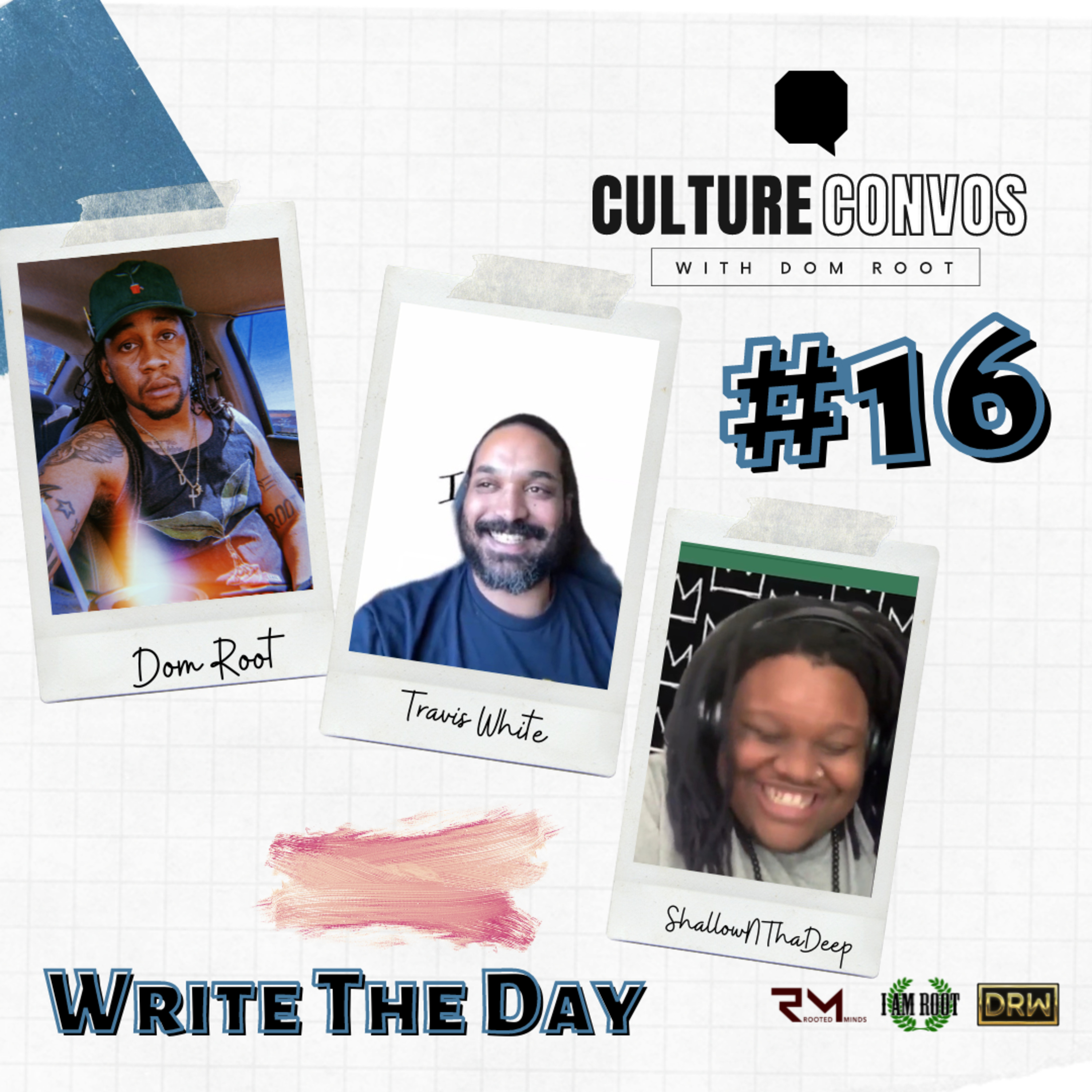 CC: WRITE THE DAY episode artwork