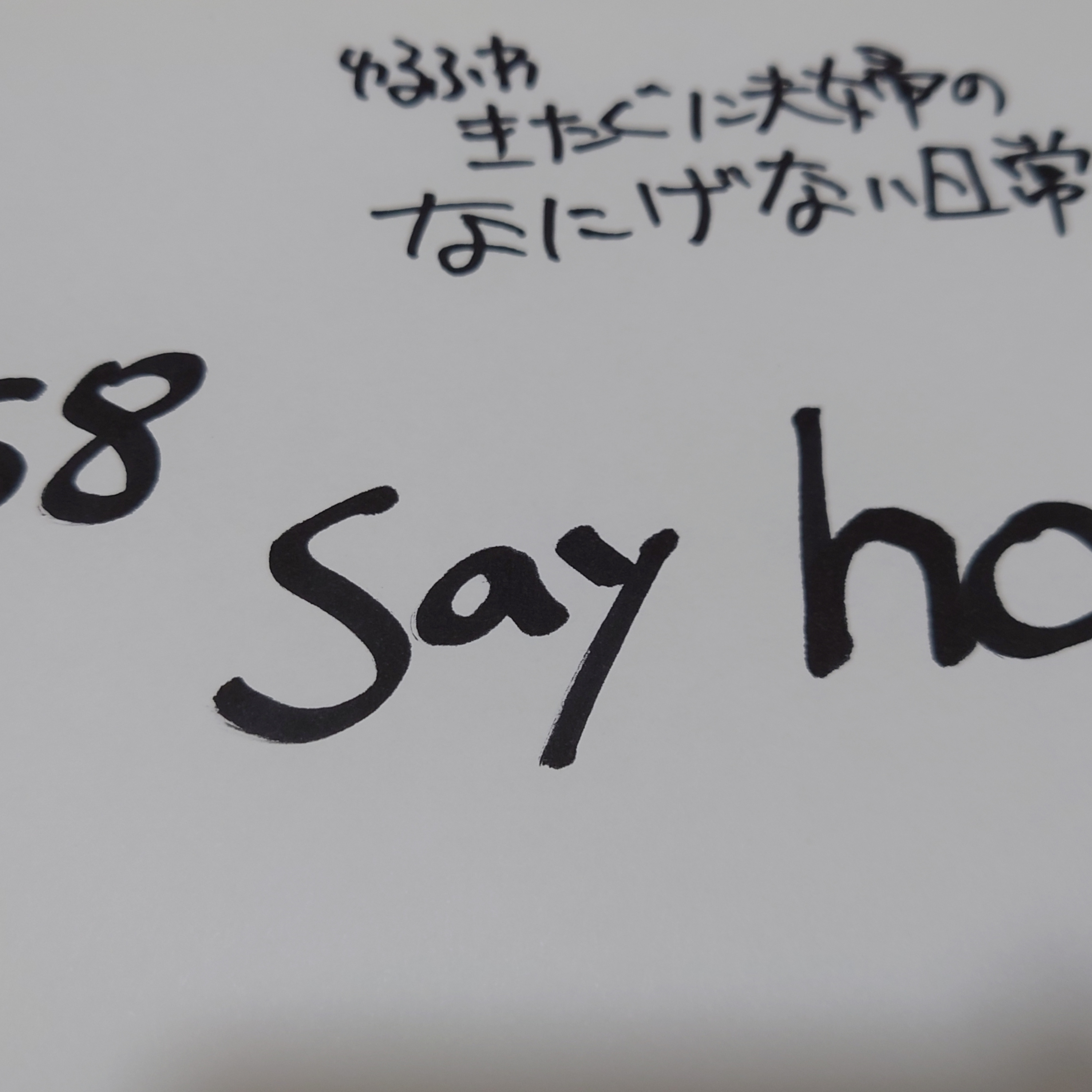 #158　say ho episode artwork
