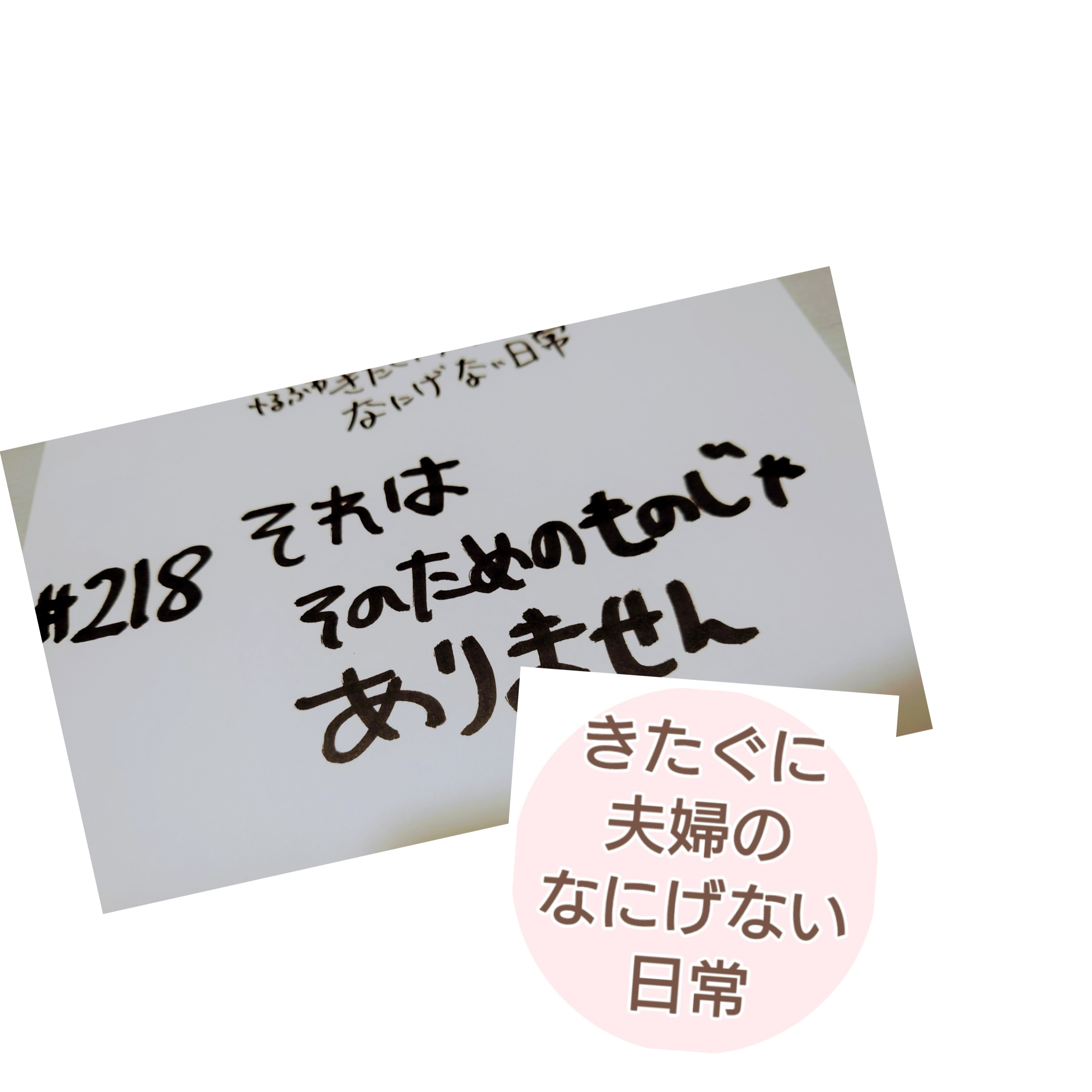 #218 それはそのためのものじゃありません episode artwork