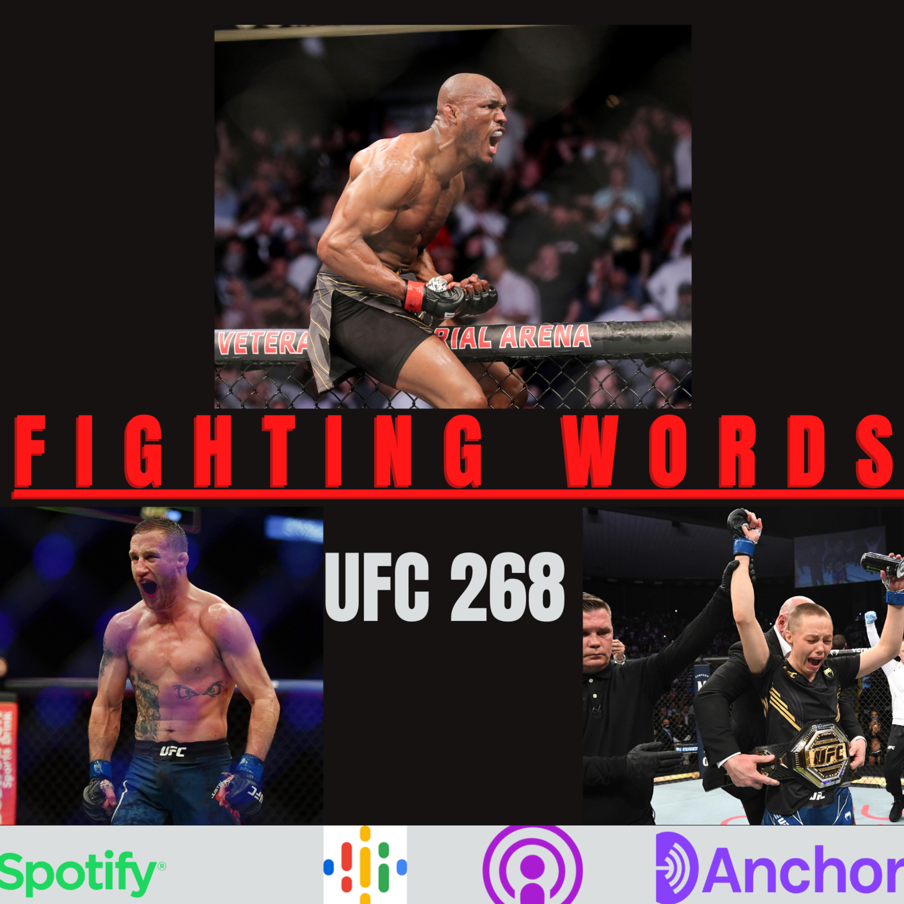 UFC 268 episode artwork