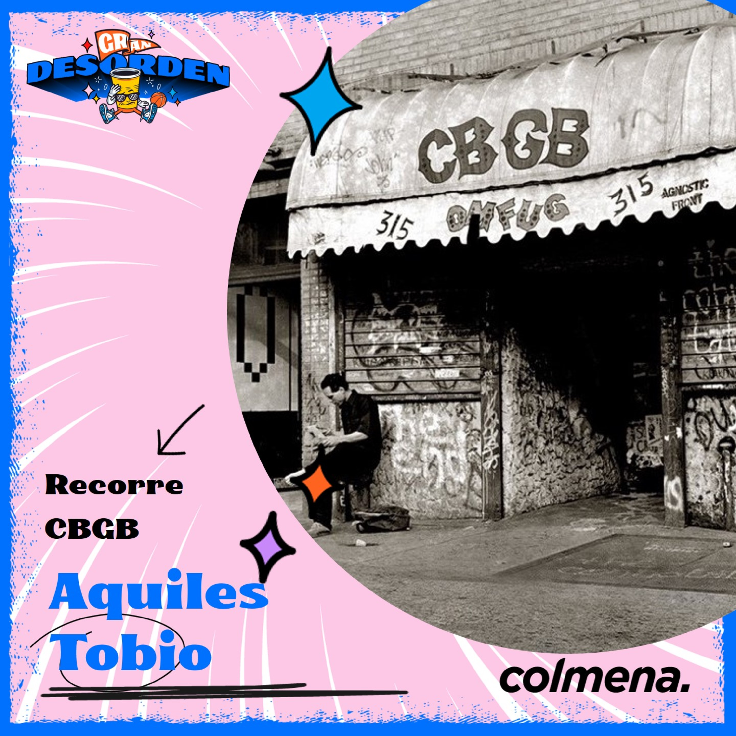CBGB por Aquiles Tobio