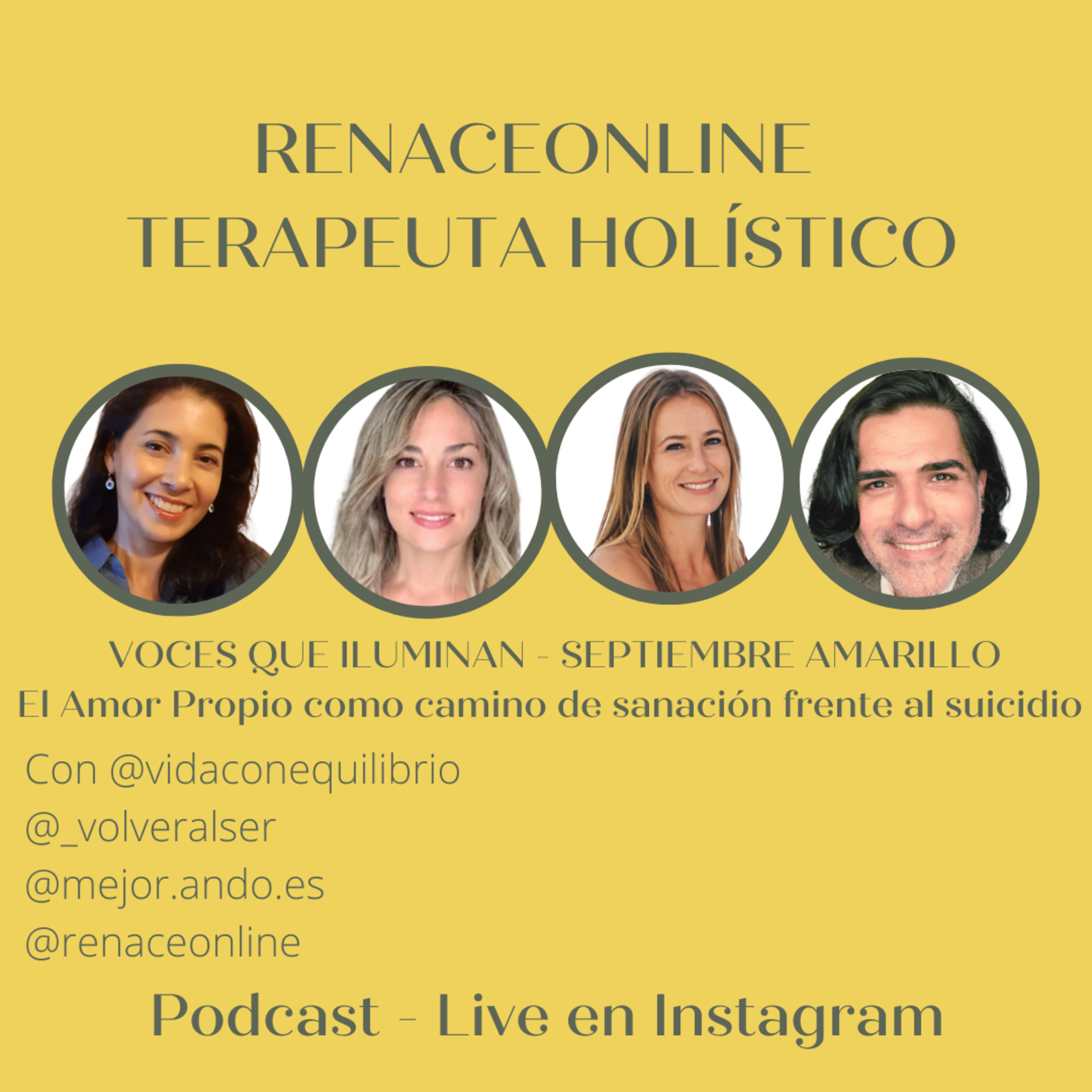 Renace Online - Terapeuta Holístico