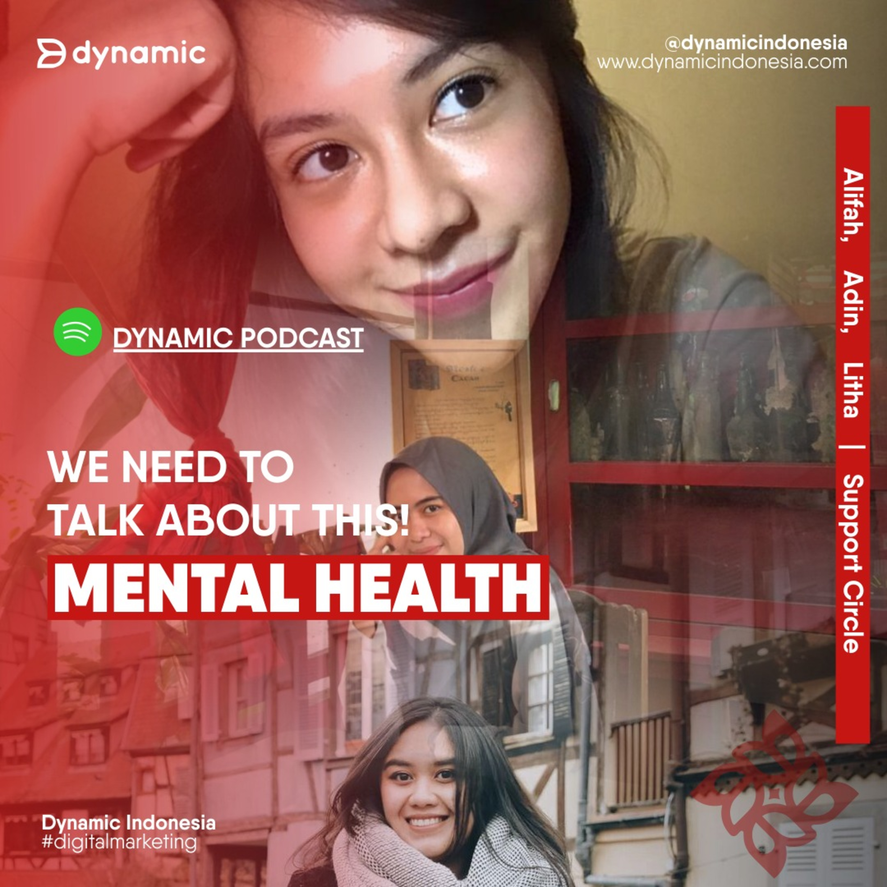 EP 52 Alifah, Adin, Litha (@supportcircle.id) | WE NEED TO TALK ABOUT THIS; MENTAL HEALTH episode artwork
