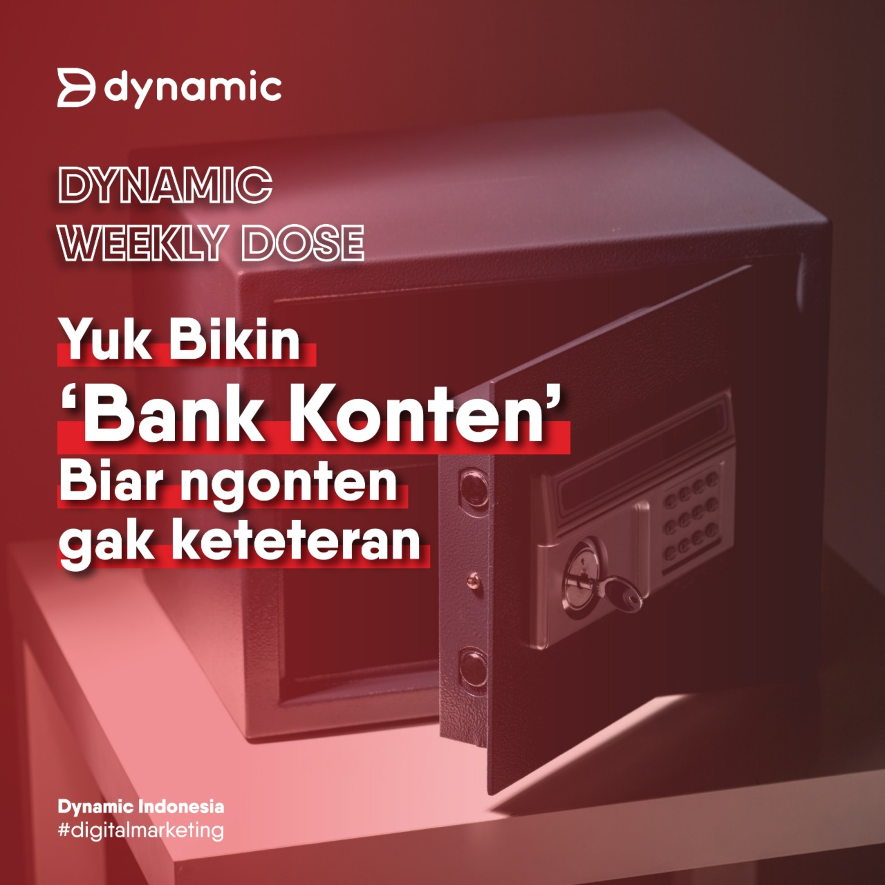 WEEKLY DOSE EP. 5 | Yuk Bikin Bank Konten Biar Ngonten Gak Keteteran episode artwork