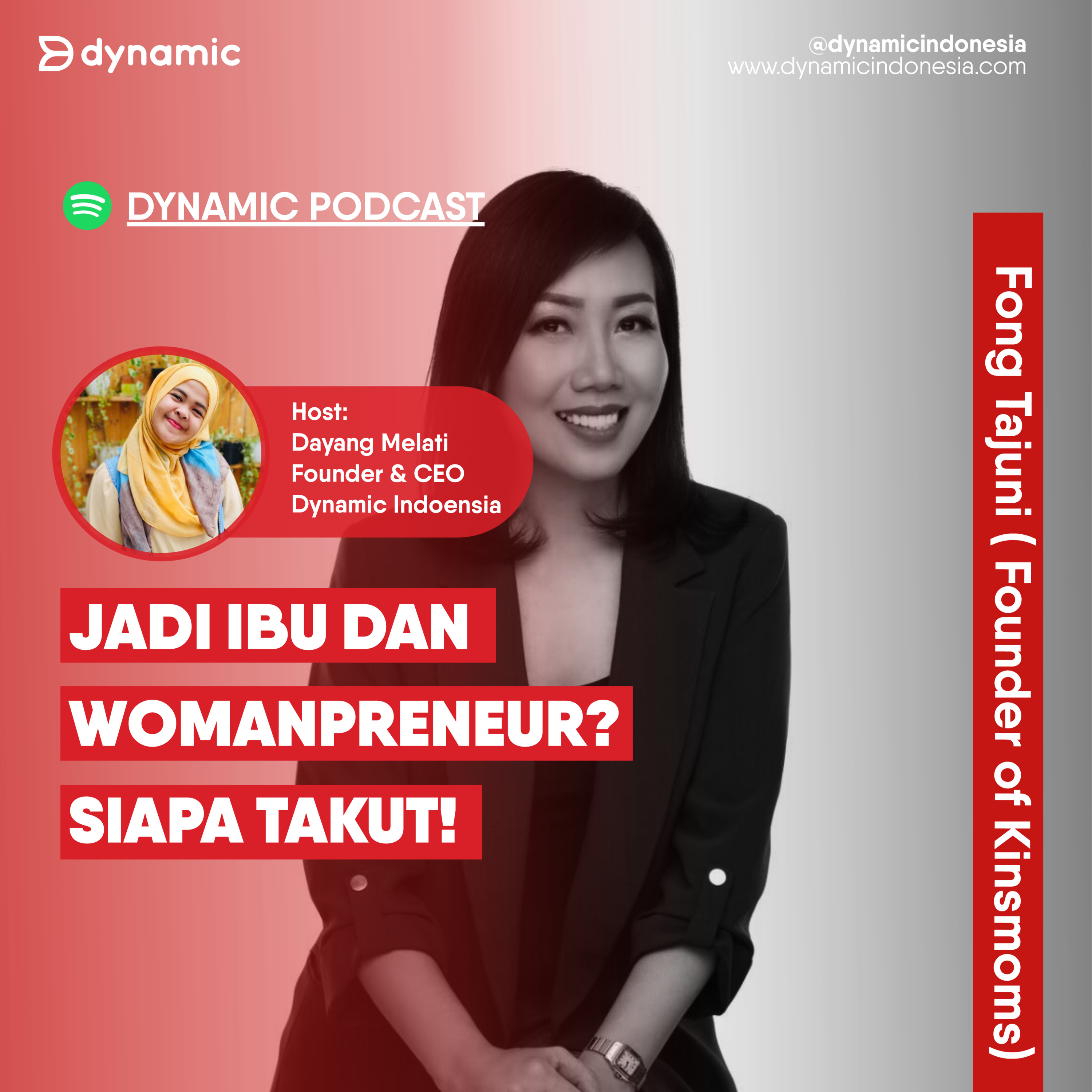EP. 77 Fong Tajuni (Founder Of Kinsmoms) | Jadi Ibu dan Womanpreneur? Siapa Takut! episode artwork