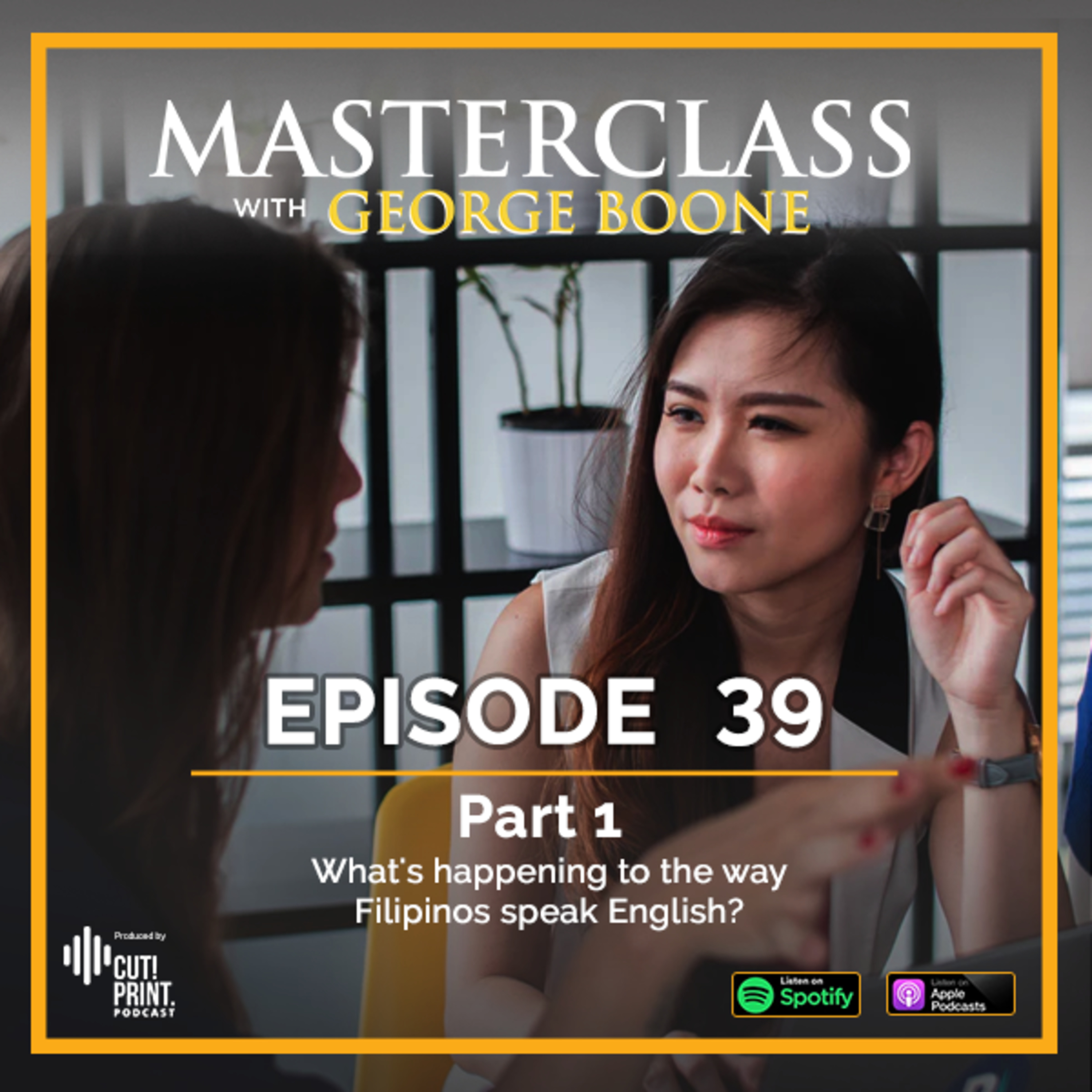 Masterclass with George Boone