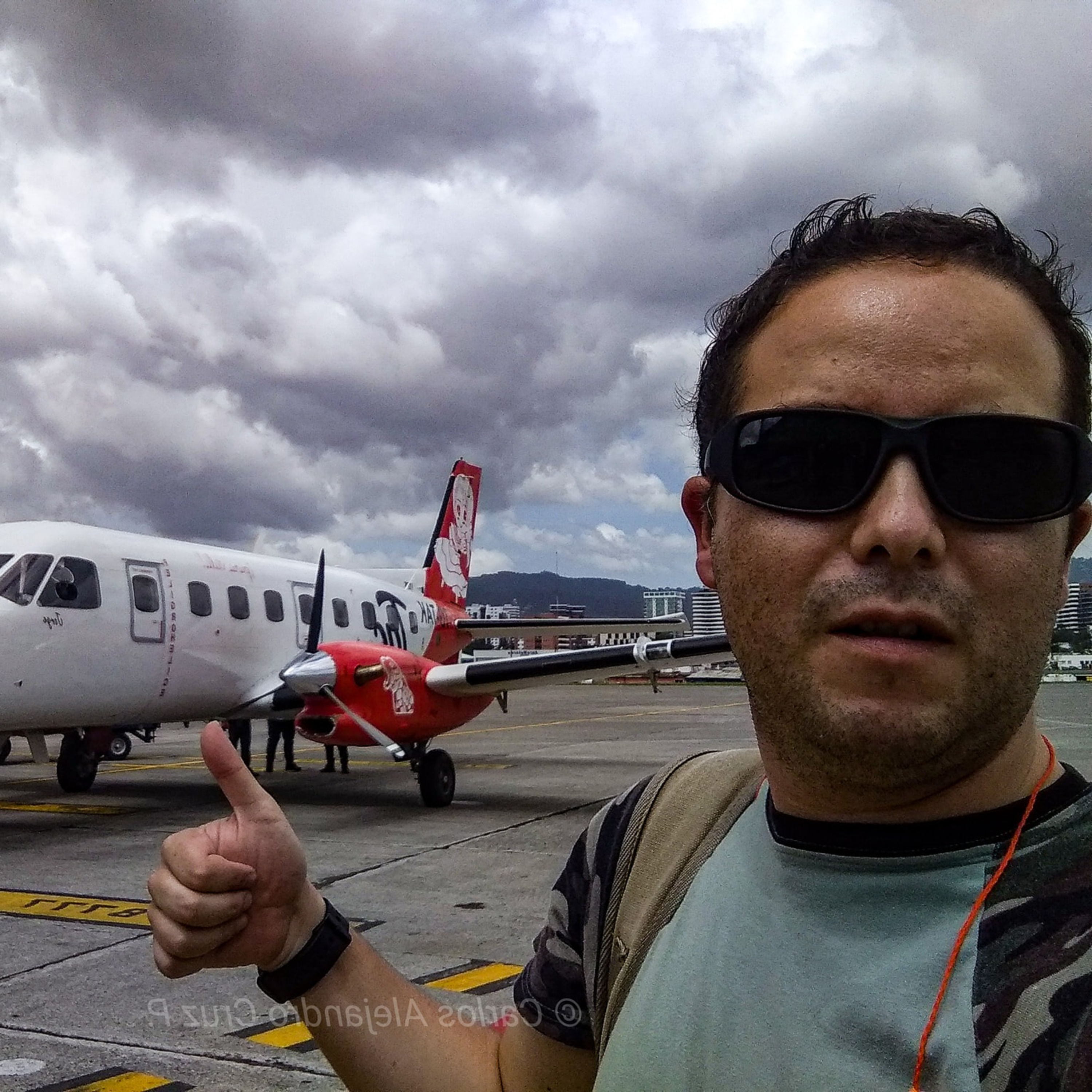En plática con el Inge.