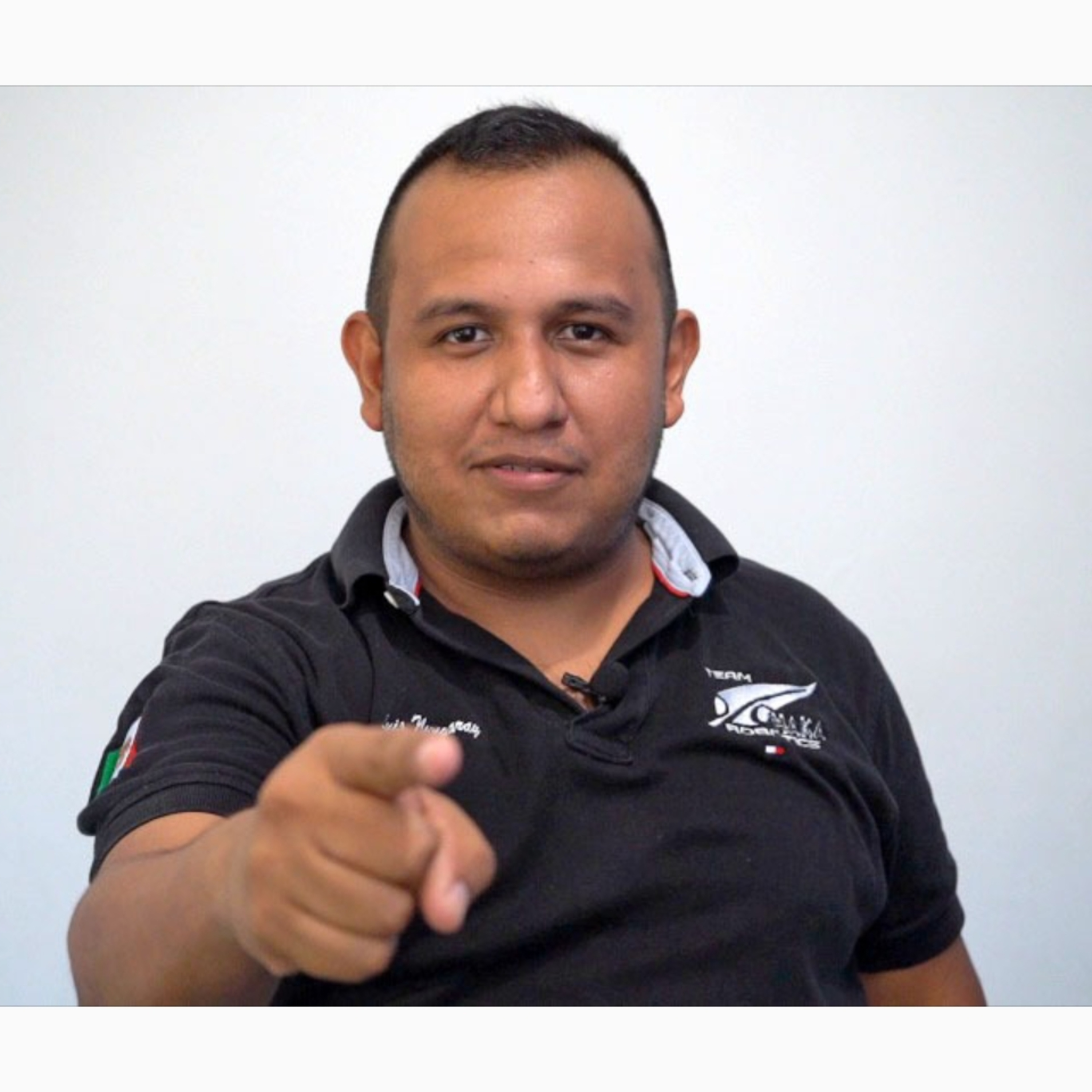 En plática con el Inge.