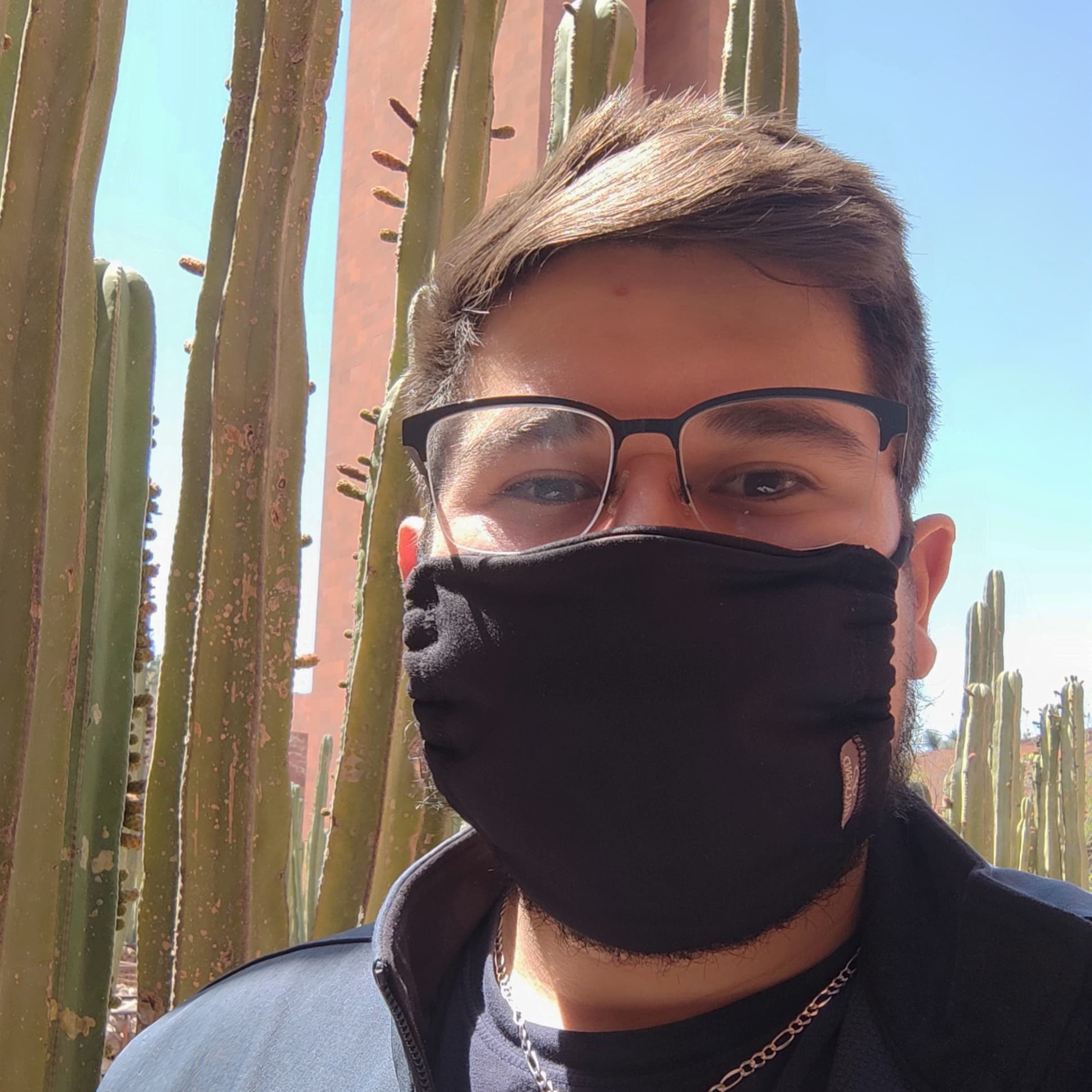 En plática con el Inge.
