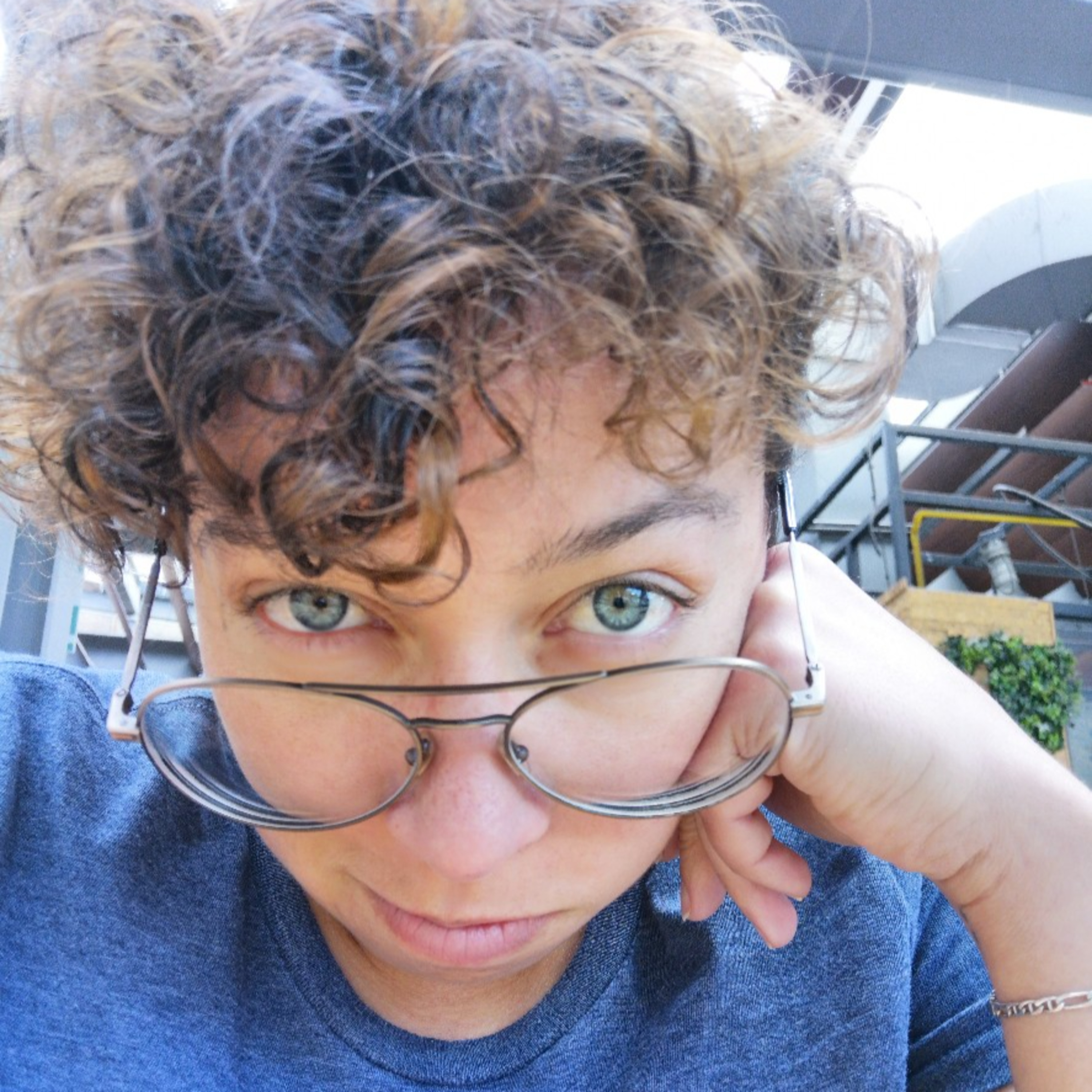 En plática con el Inge.